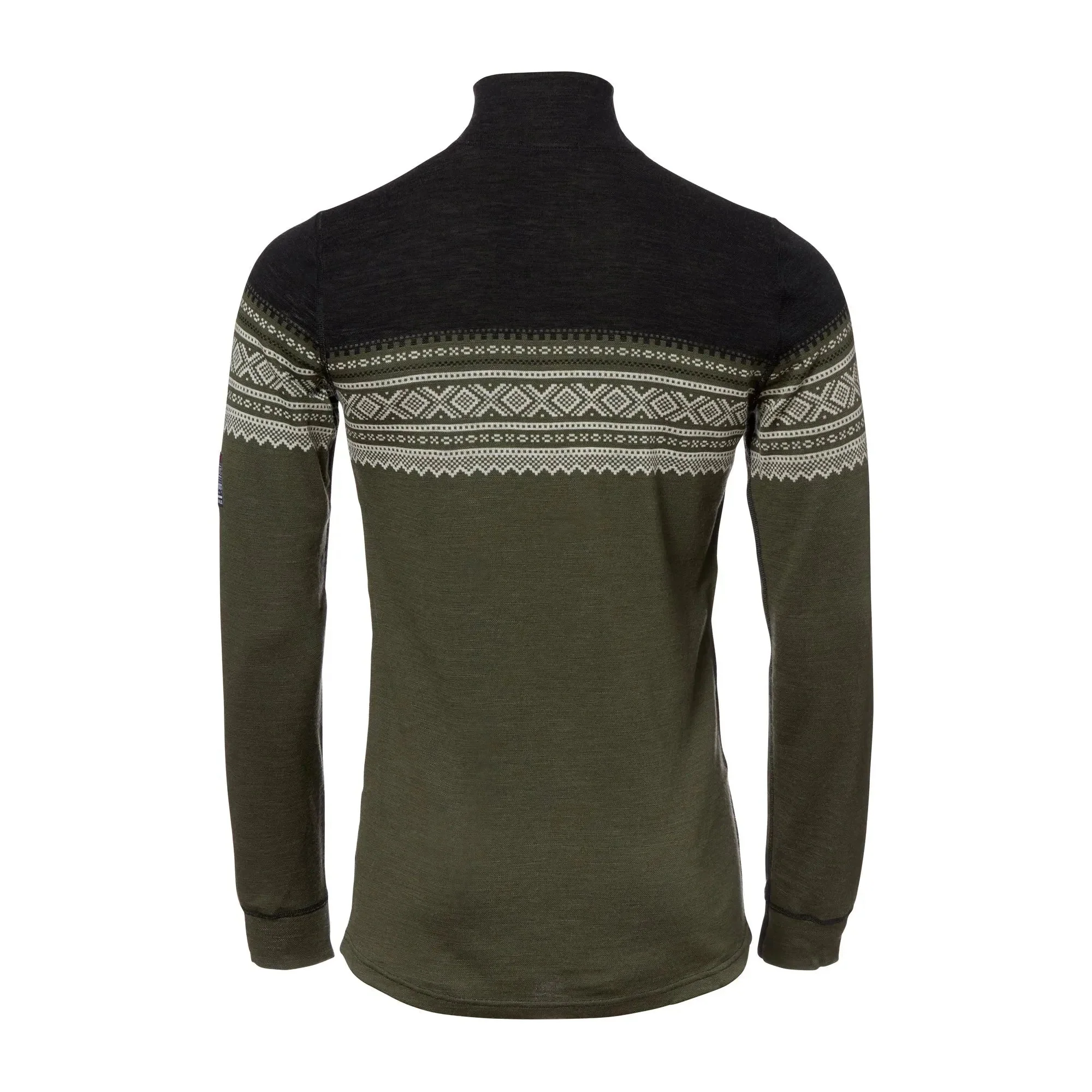 Pullover DesignWool Marius Mock Neck Zip nordmarka - Image 2