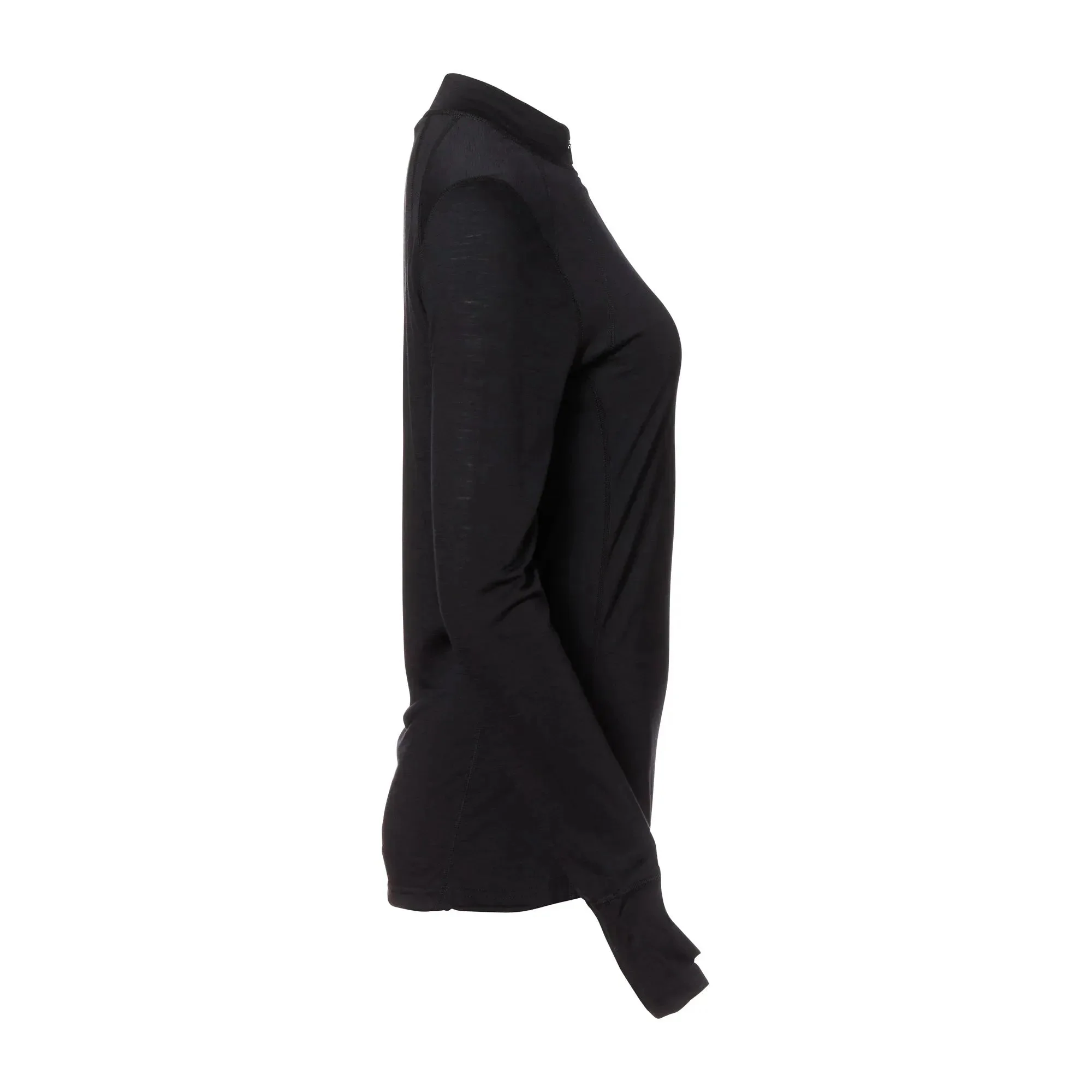 Pullover LightWool Zip Shirt Frauen - Image 3