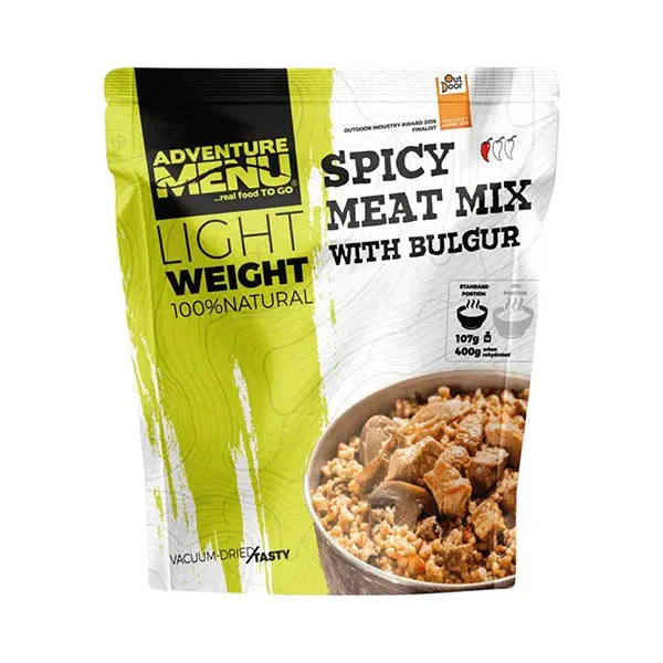 Lightweight Big Pikanter Kessel mit Bulgur