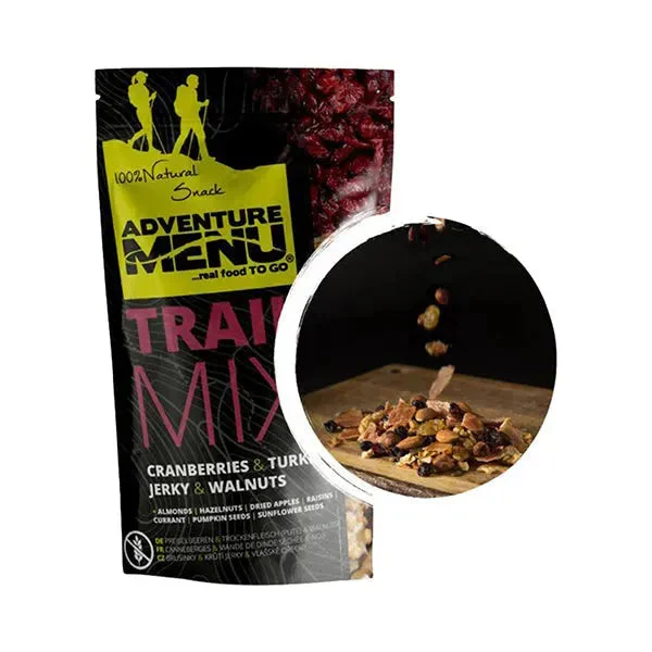 Trailmix Cranberry Turkey Jerky Walnüsse 50 g