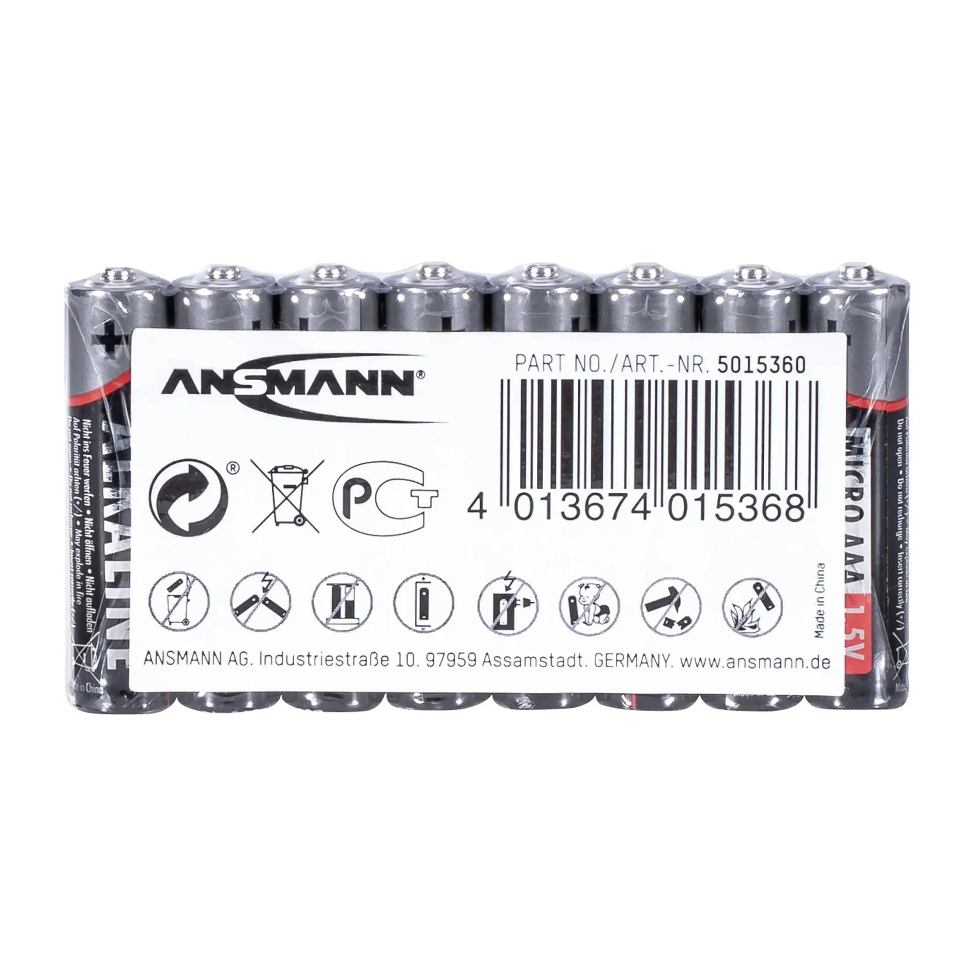 Batterie Alkaline AAA 1.5 V 8er Pack - Image 2