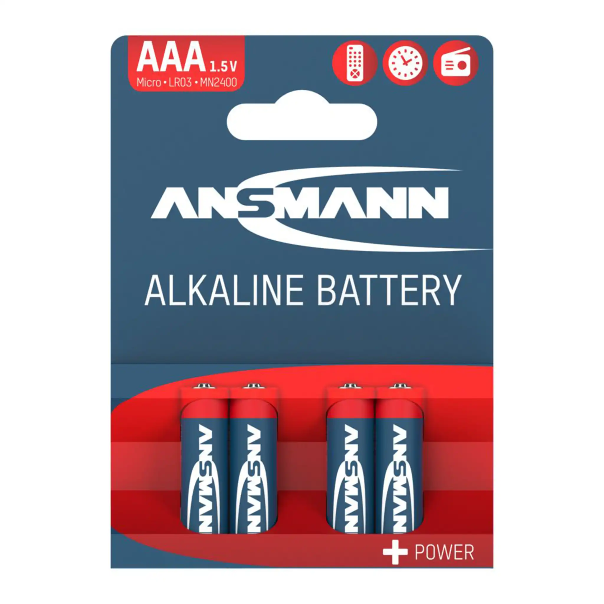 Batterie Alkaline Micro AAA LR03 4er-Pack