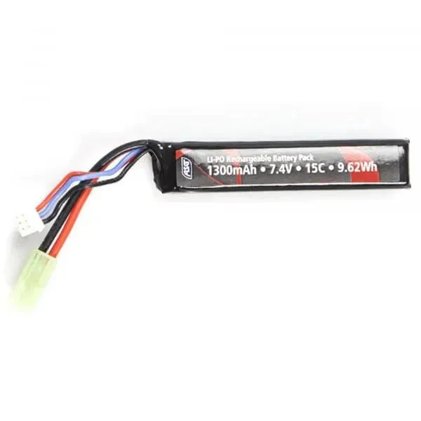 Airsoft Akku Stock Type 7.4V 1300 mAh LI-PO