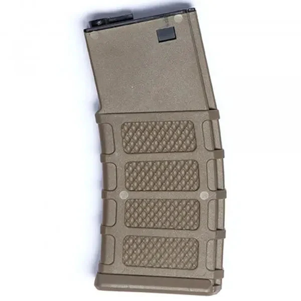 Ersatzmagazin Softair Hi-Cap M4/M15 300 Schuss tan