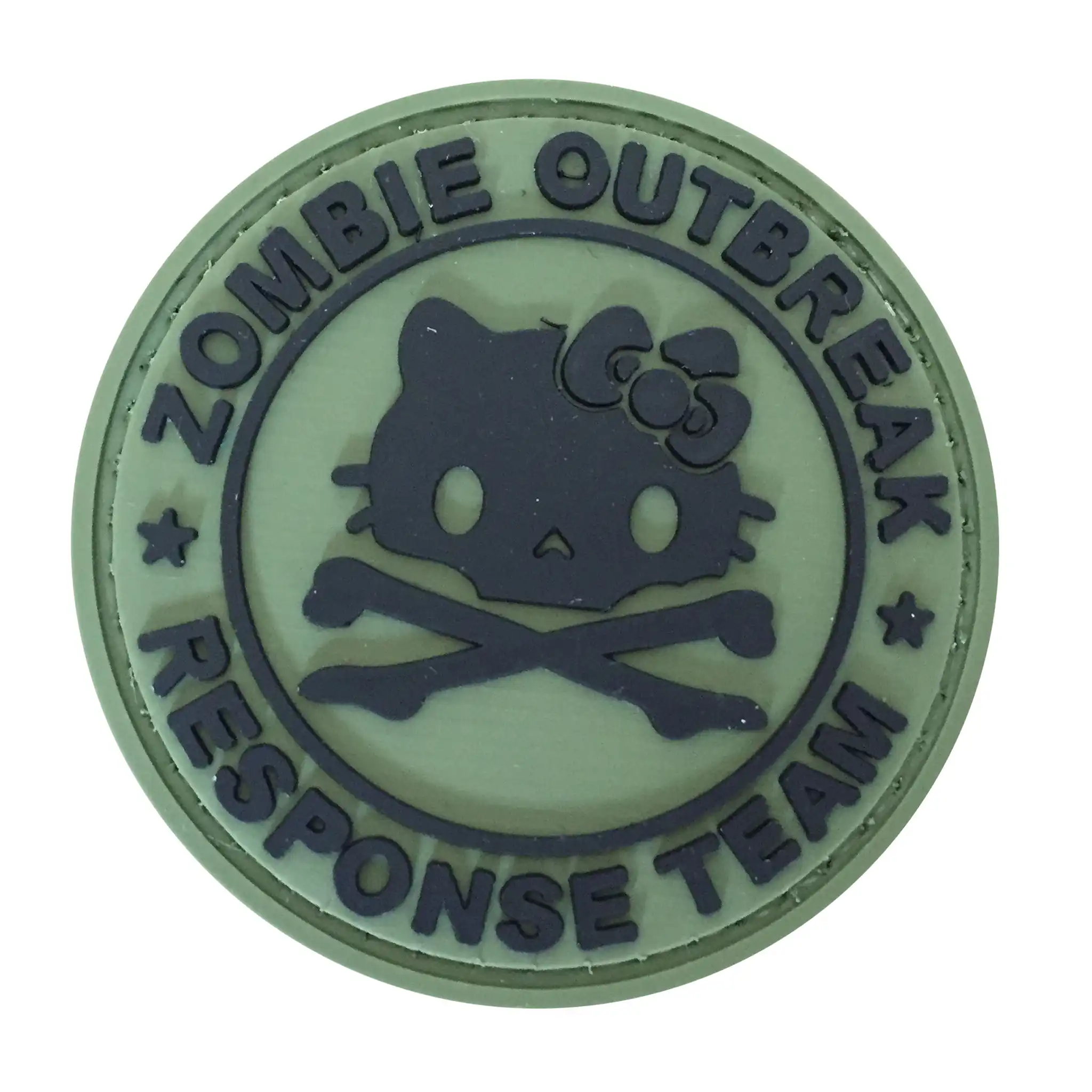 3D Patch Zombie Outbreak Response Team Kitty
