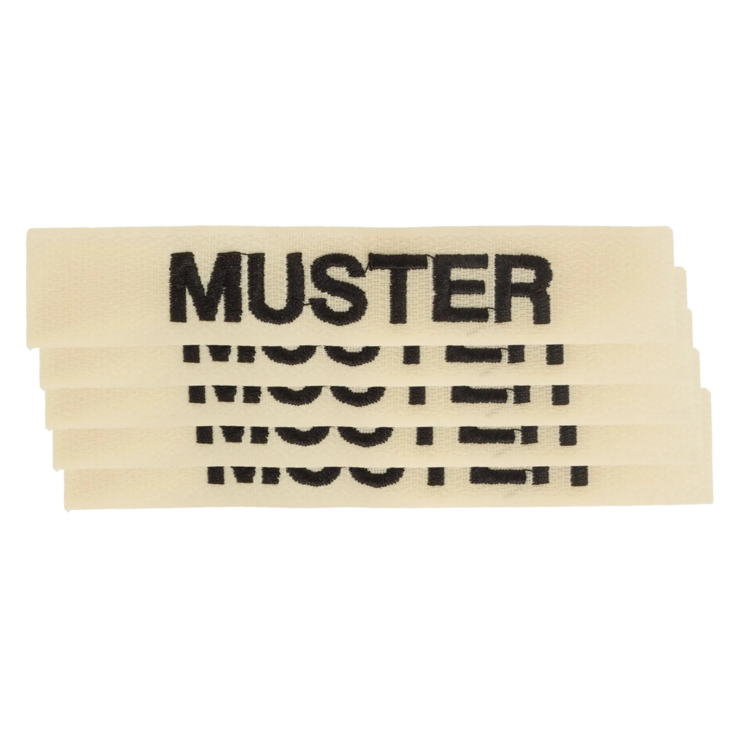 Namensbänder 5er Set Khaki - Image 4