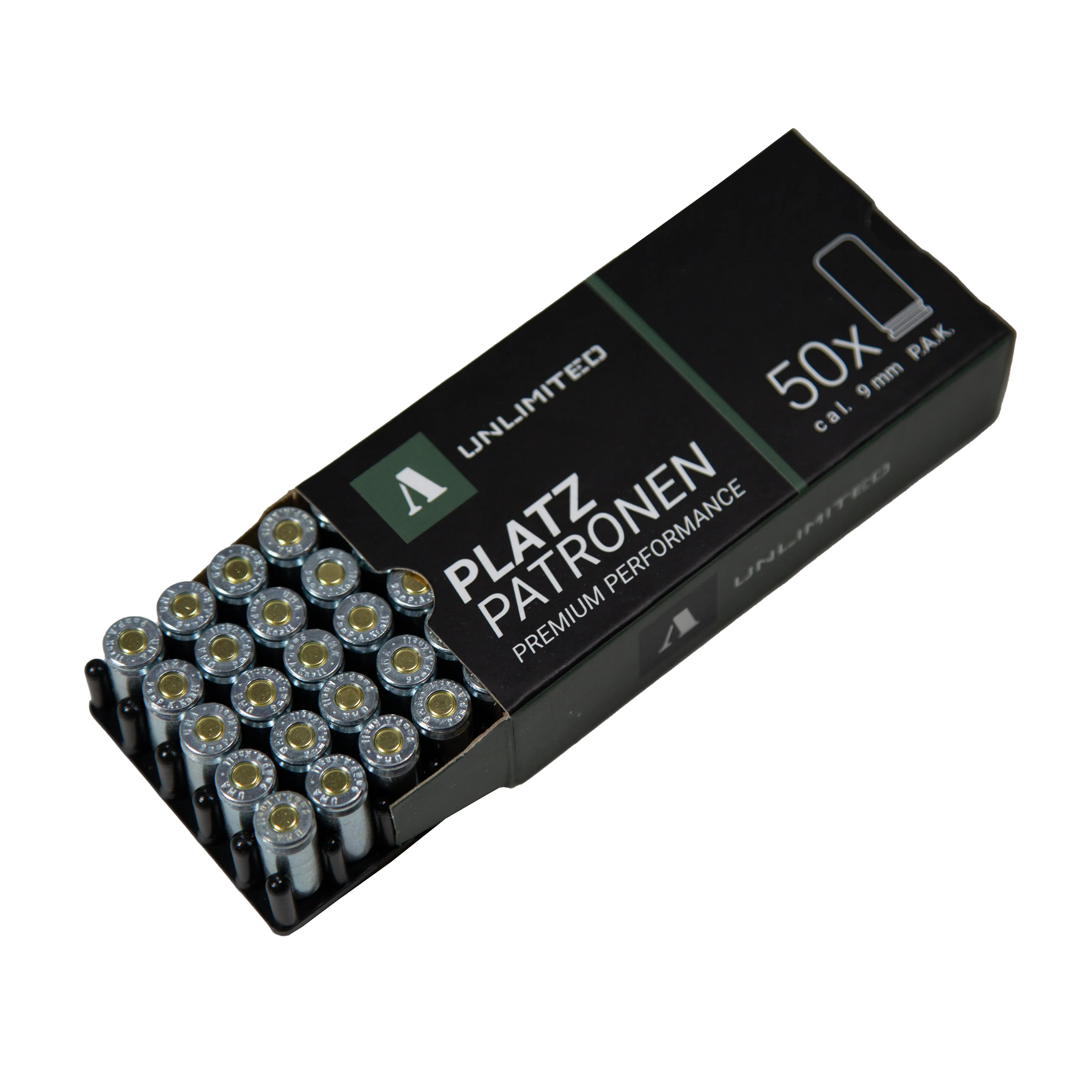 Platzpatronen Premium Performance cal. 9mm P.A.K 50 Stück - Image 3