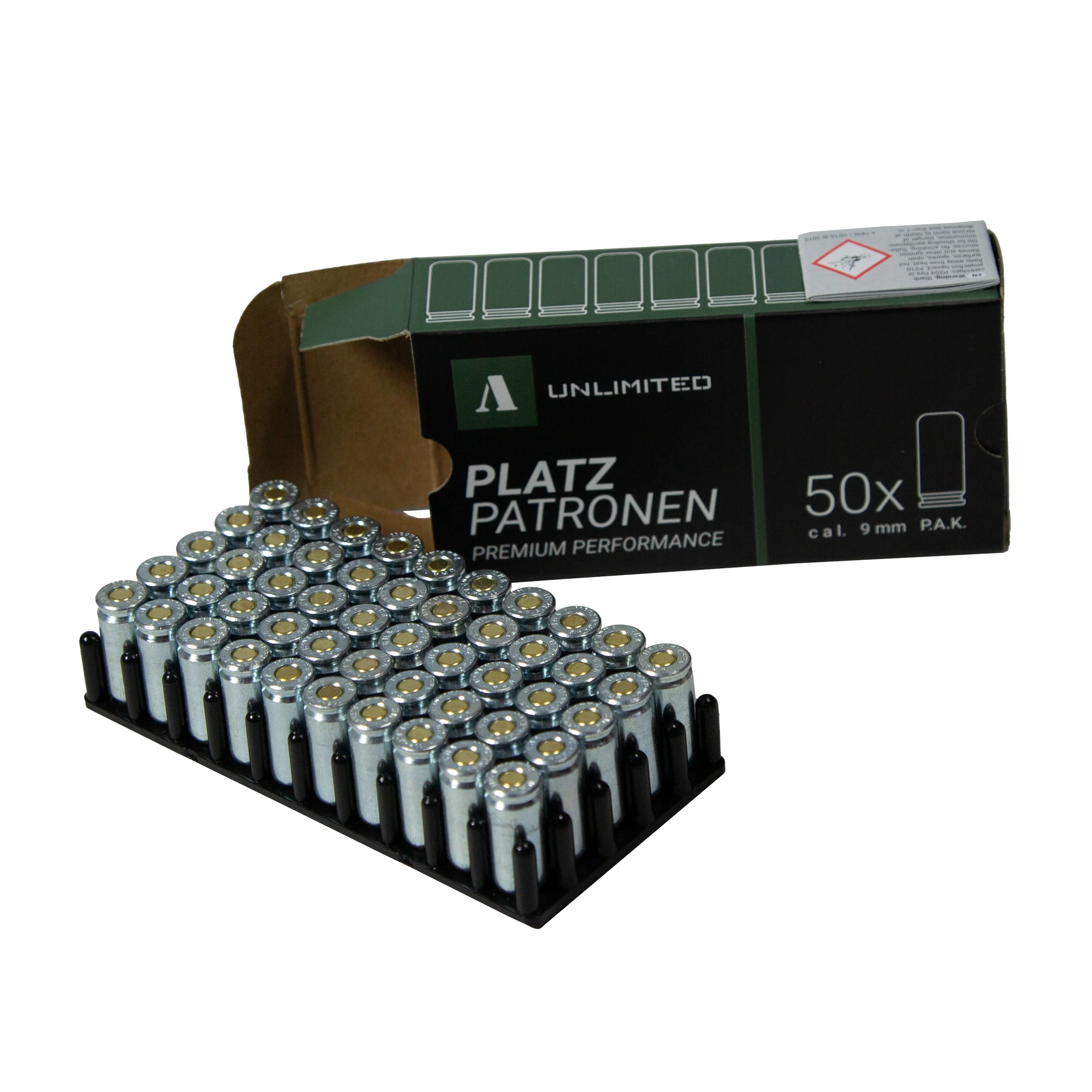 Platzpatronen Premium Performance cal. 9mm P.A.K 50 Stück - Image 5