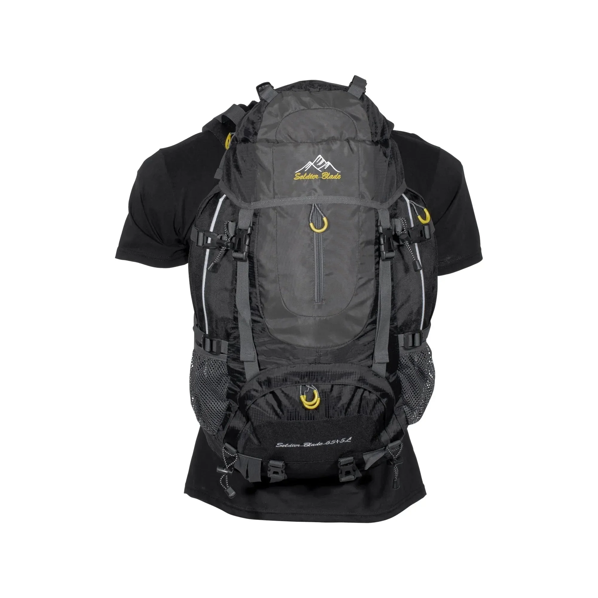 Rucksack Soldier Blade 65 + 5 L mit Solarbatterie - Image 8