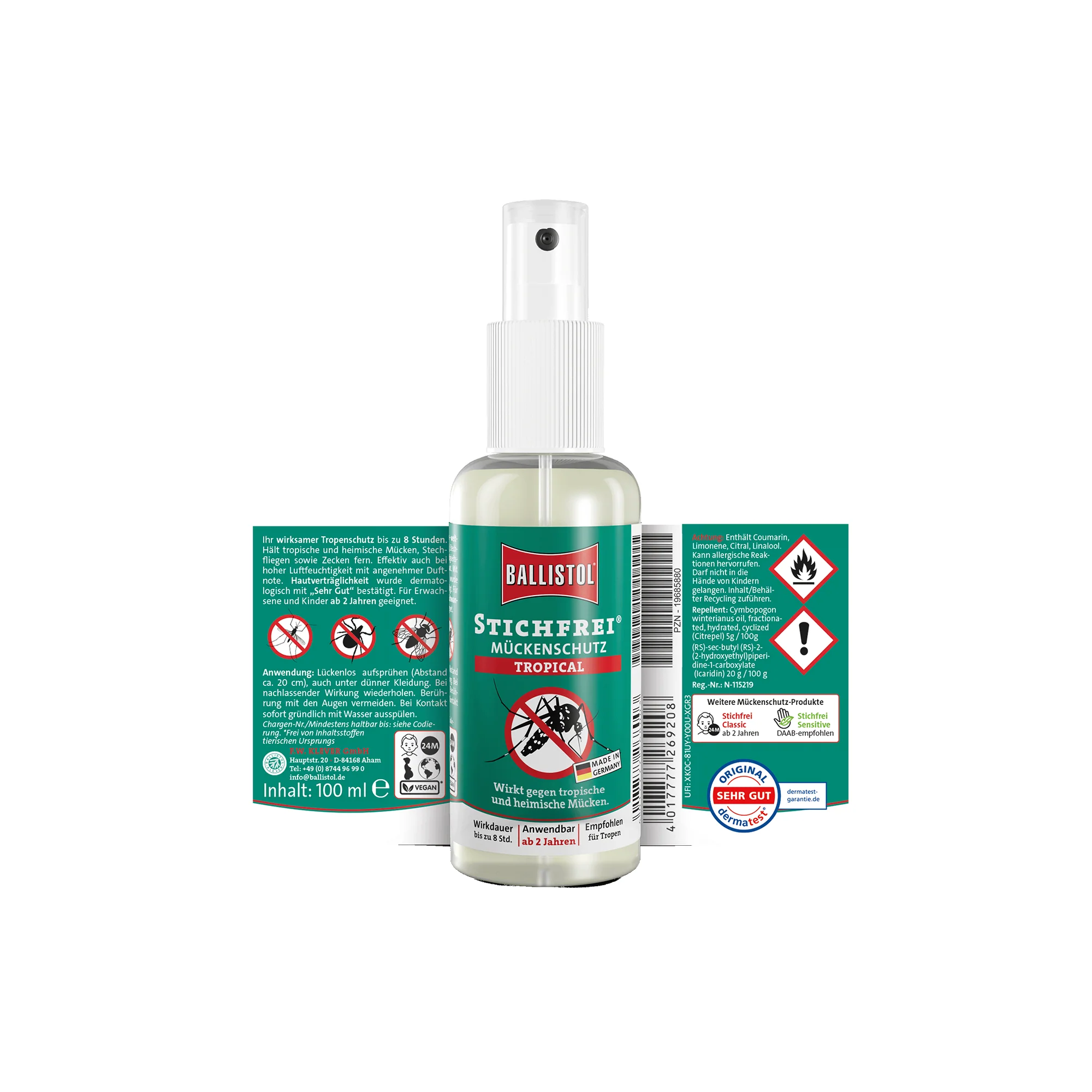 Insektenschutz Stichfrei Tropical Pump-Spray 100 ml - Image 2