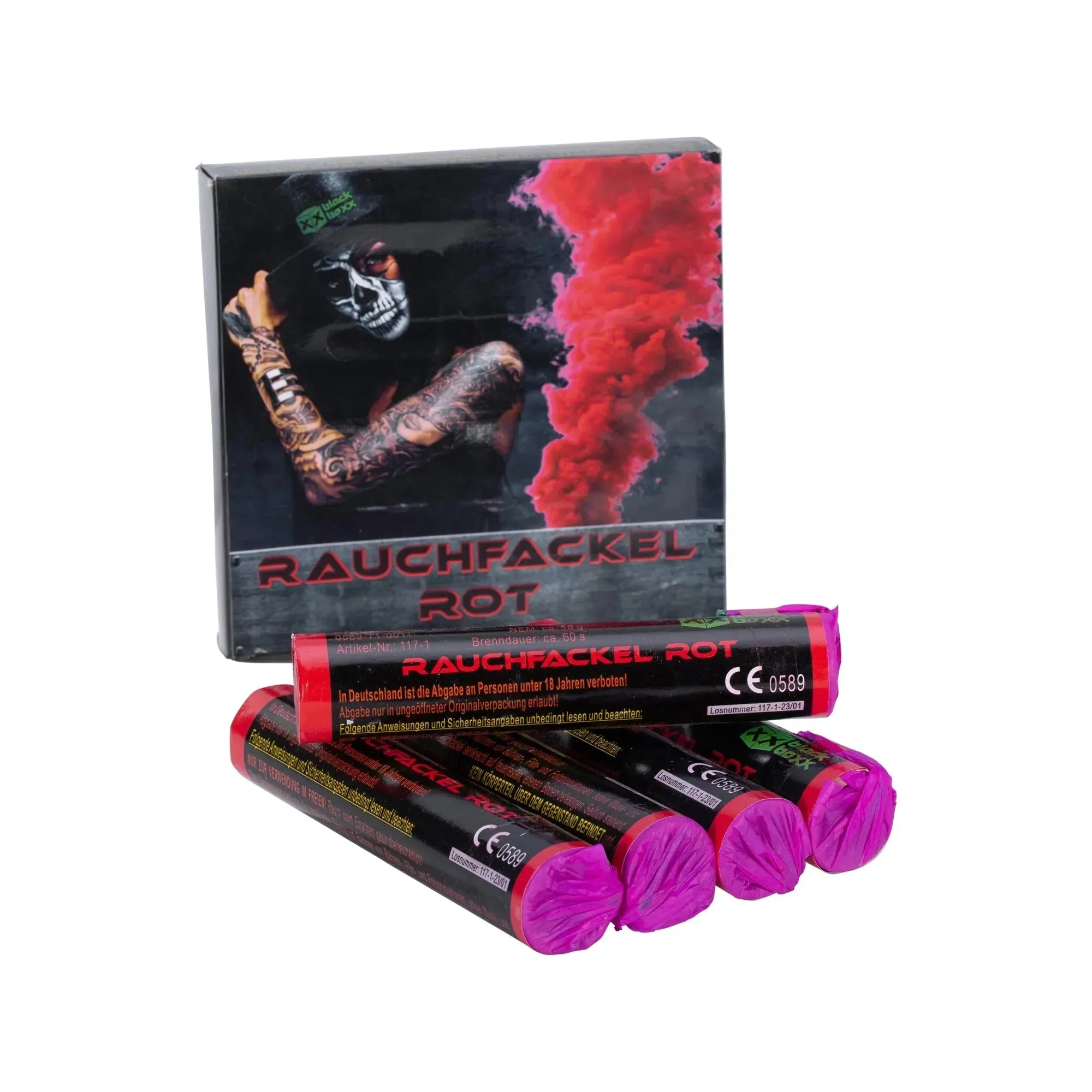 Rauchfackel 60 Sek. T1 5er Pack - Image 4