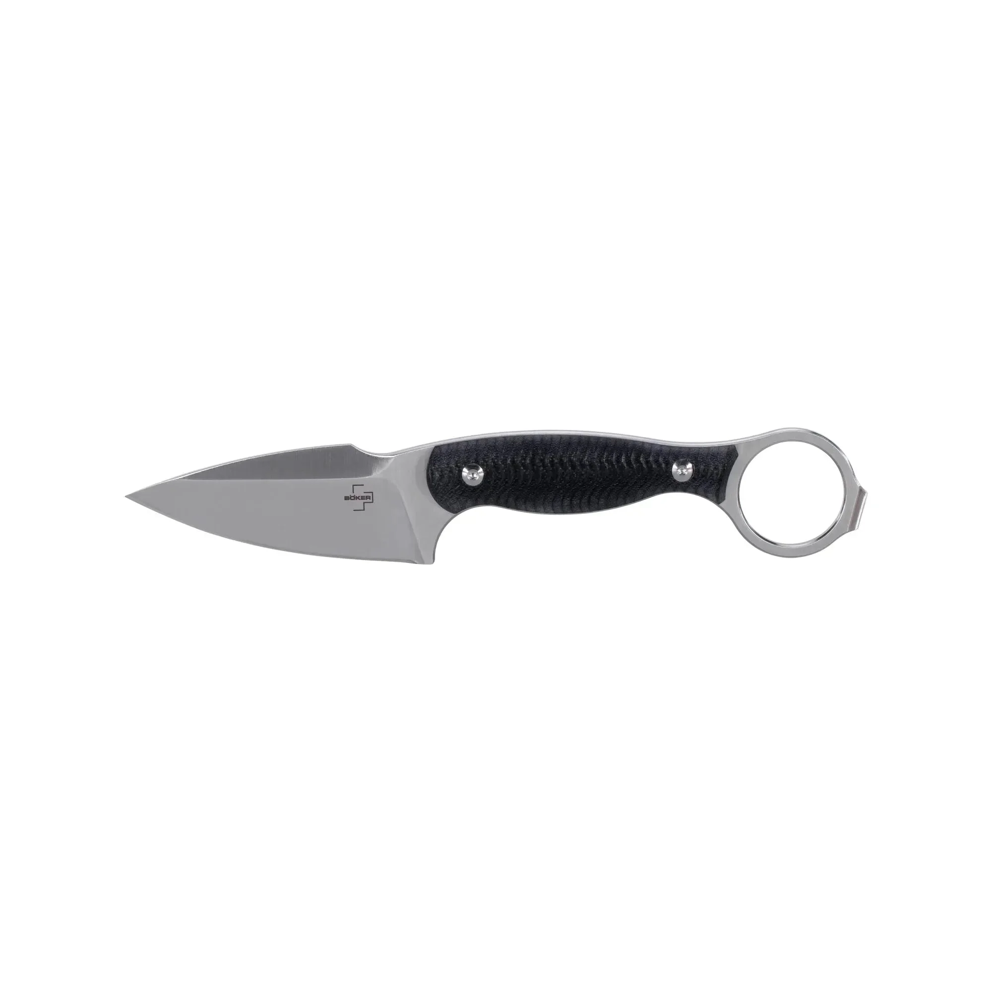 Messer Accomplice D2 schwarz