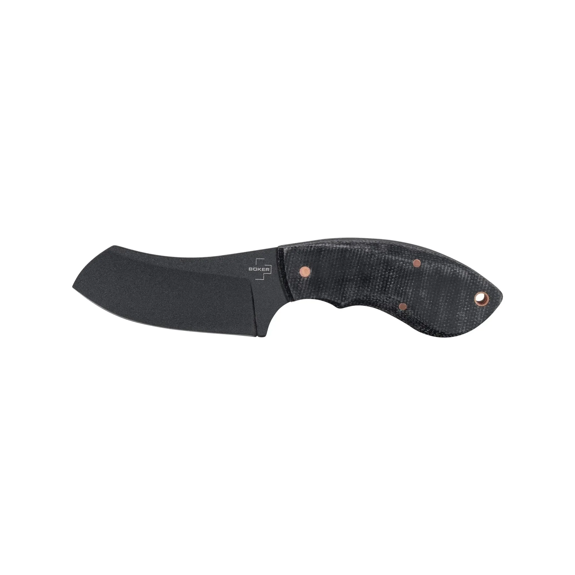 Messer Rhino Copper All Black schwarz