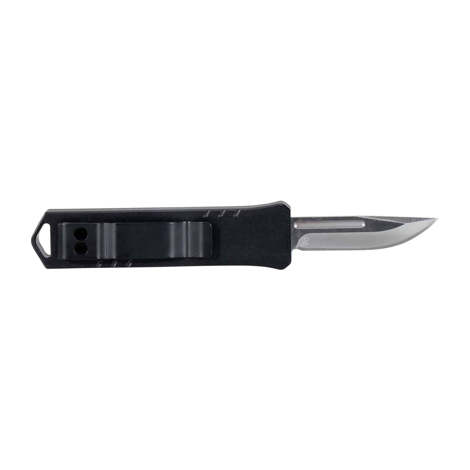 Taschenmesser Micro USB OTF schwarz - Image 2