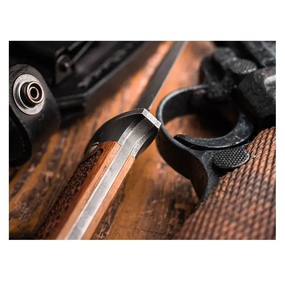 Messer P08 Damast braun - Image 3
