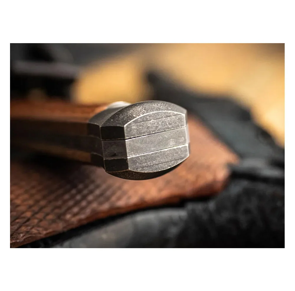 Messer P08 Damast braun - Image 5