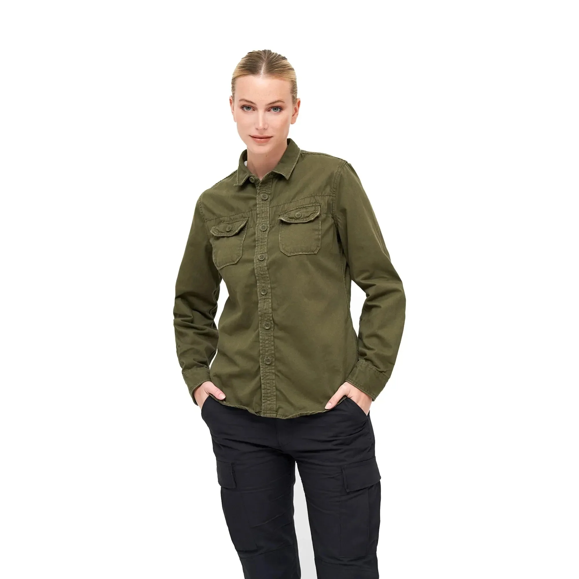 Hemd Vintageshirt Longsleeve Frauen - Image 5