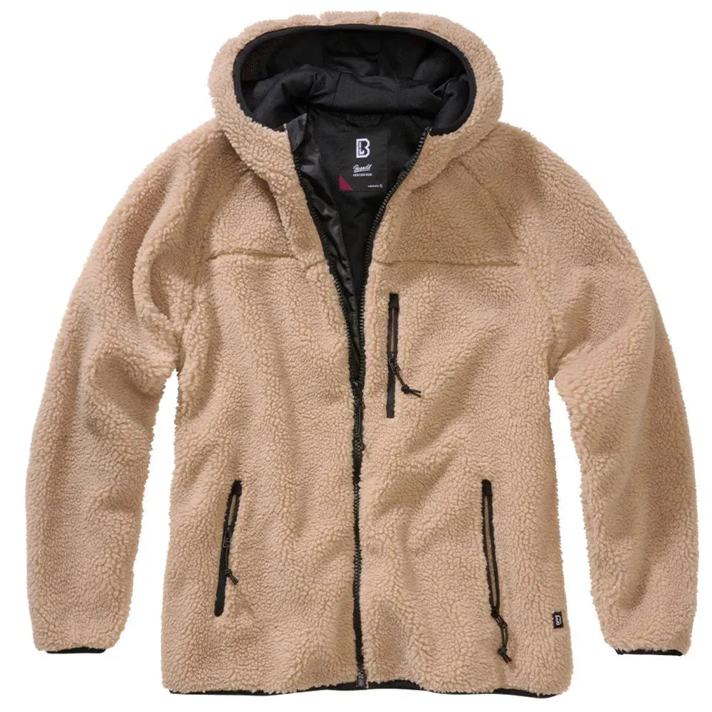 Jacke Teddyfleecejacket Hood Frauen - Image 5