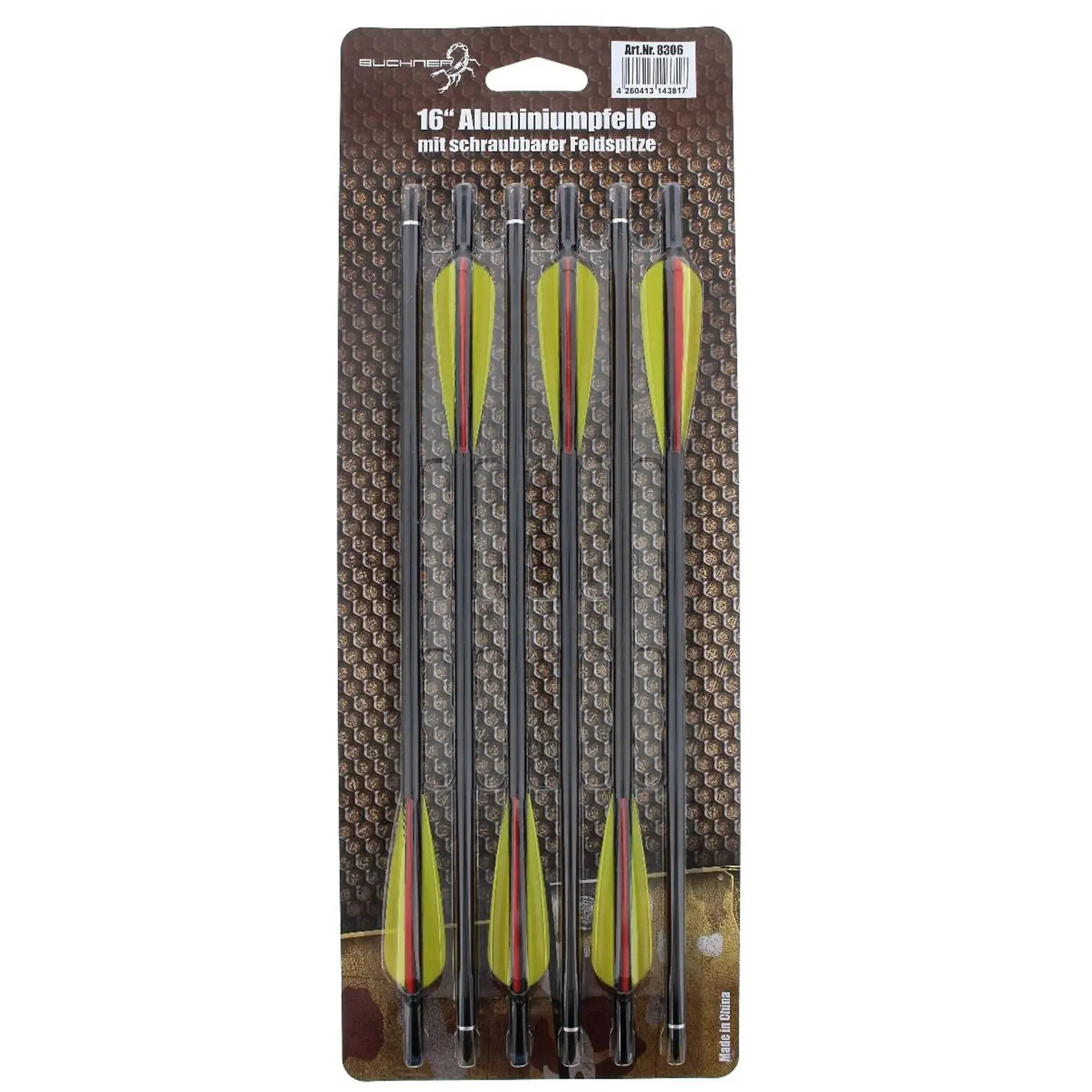 Aluminiumpfeile 16 Zoll 6er Pack - Image 2
