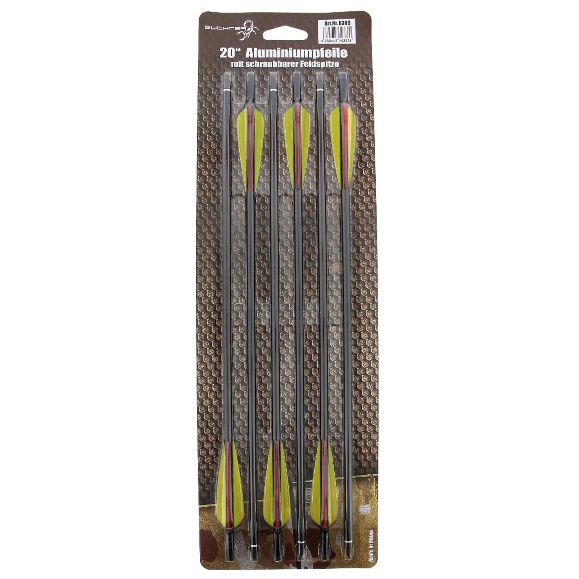 Aluminiumpfeile 20 Zoll 6er Pack - Image 2