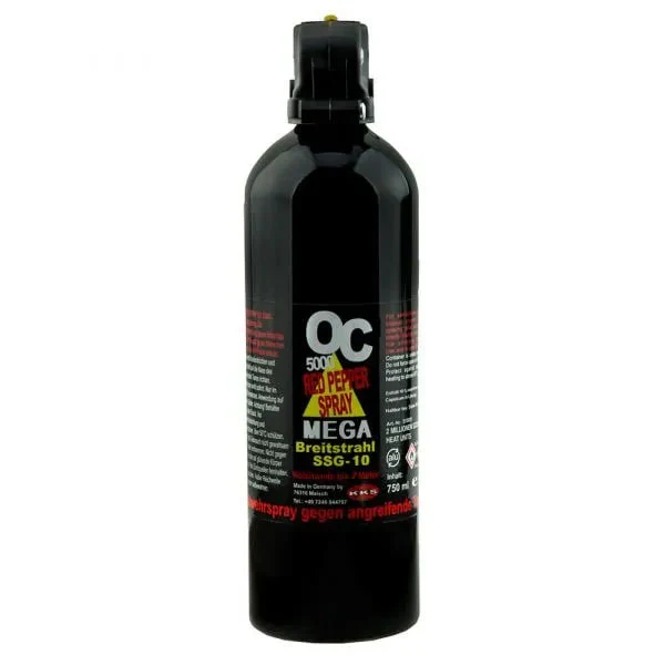 Pfefferspray OC 5000 Mega Breitstrahl 750ml - Image 2