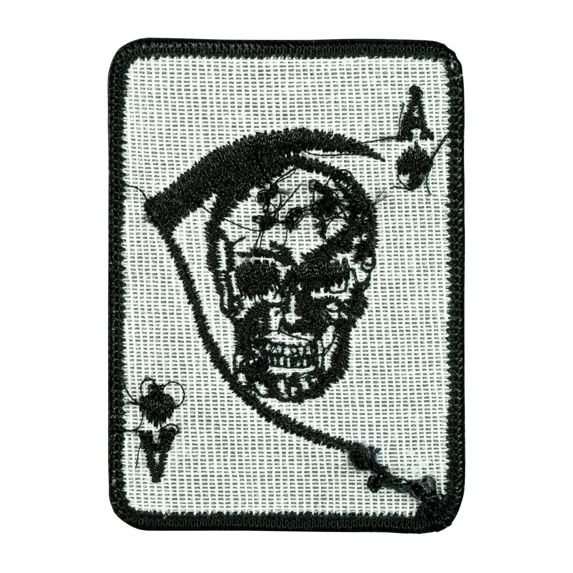 Abzeichen US Textil Death Ace oliv - Image 2