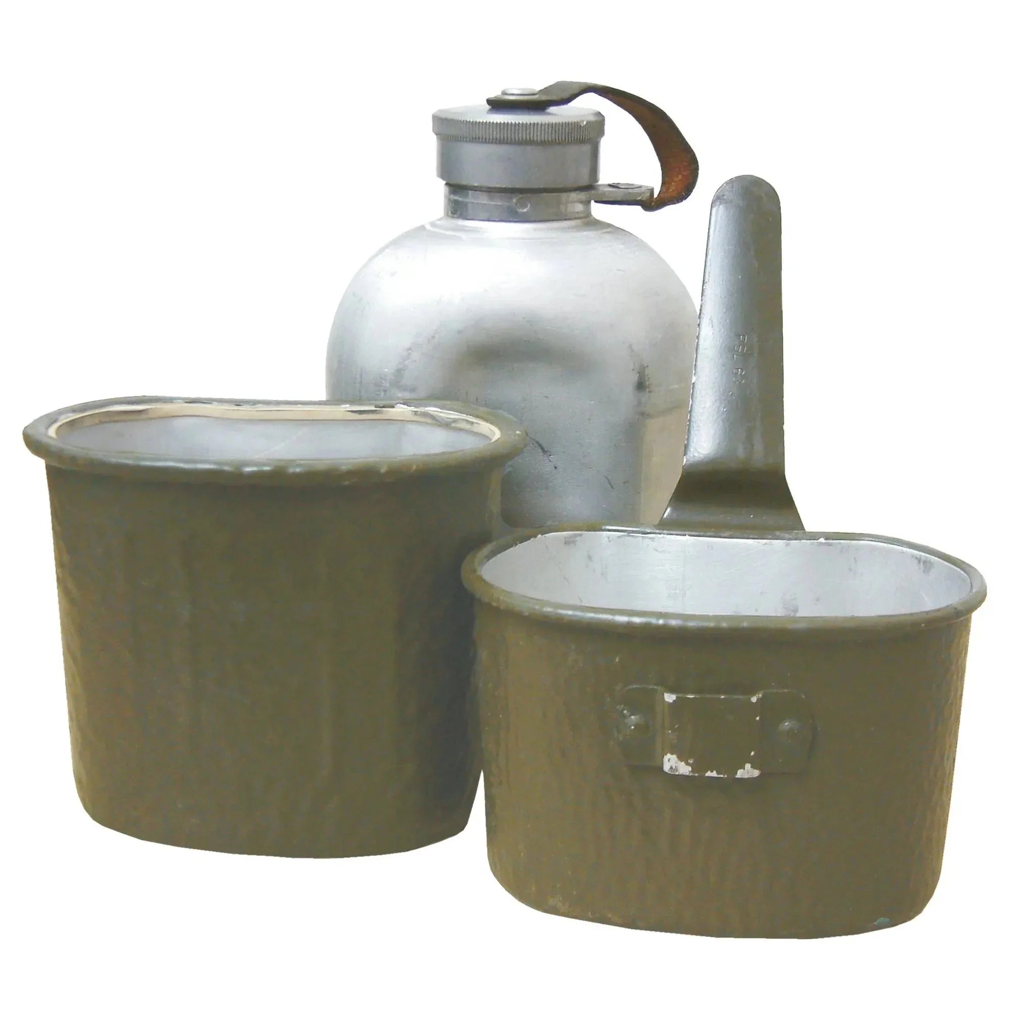 BW Feldflasche 3-tlg gebraucht - Image 2