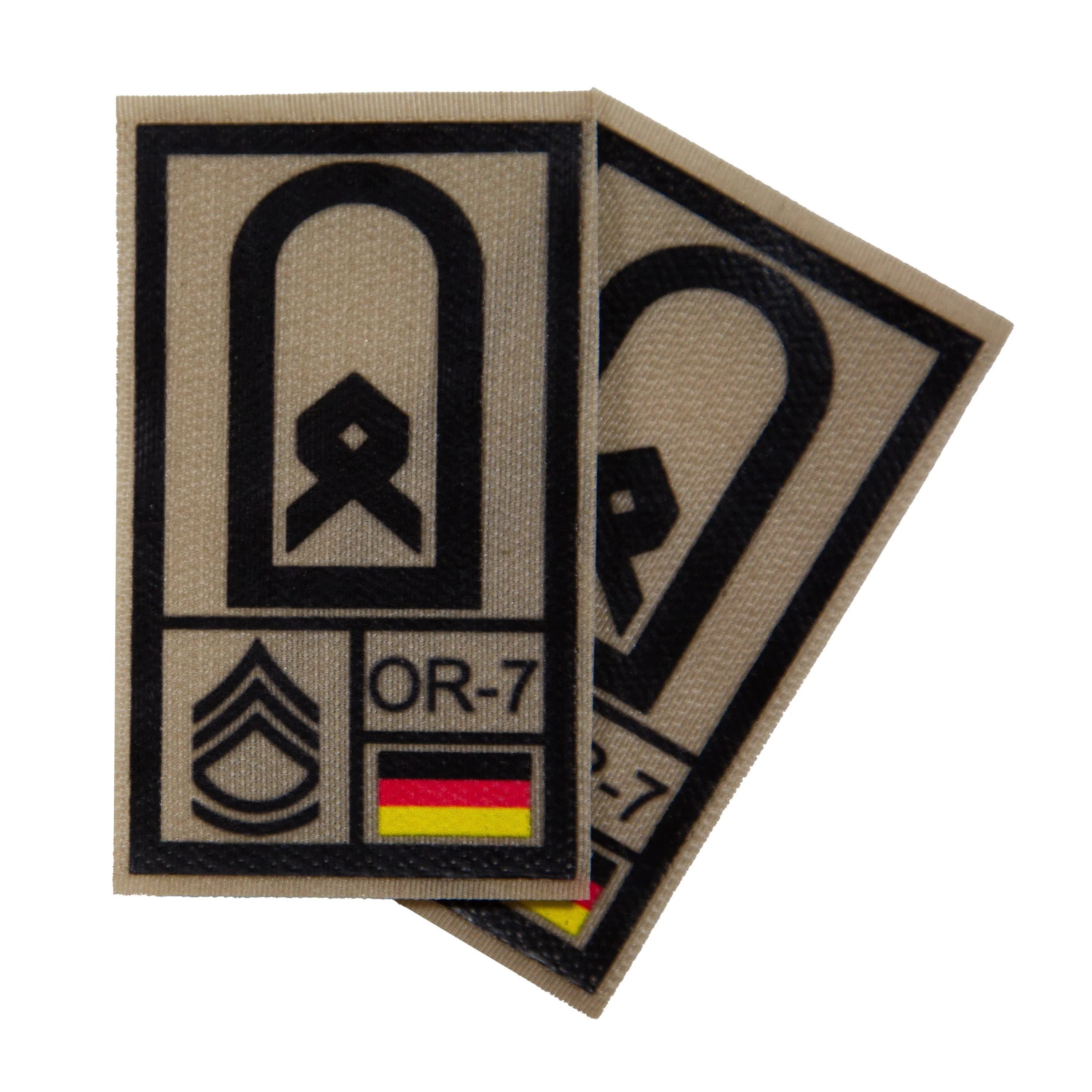 BW Rangabzeichen International bedruckt Marine Klett für KBS SK Schwarz - Image 14