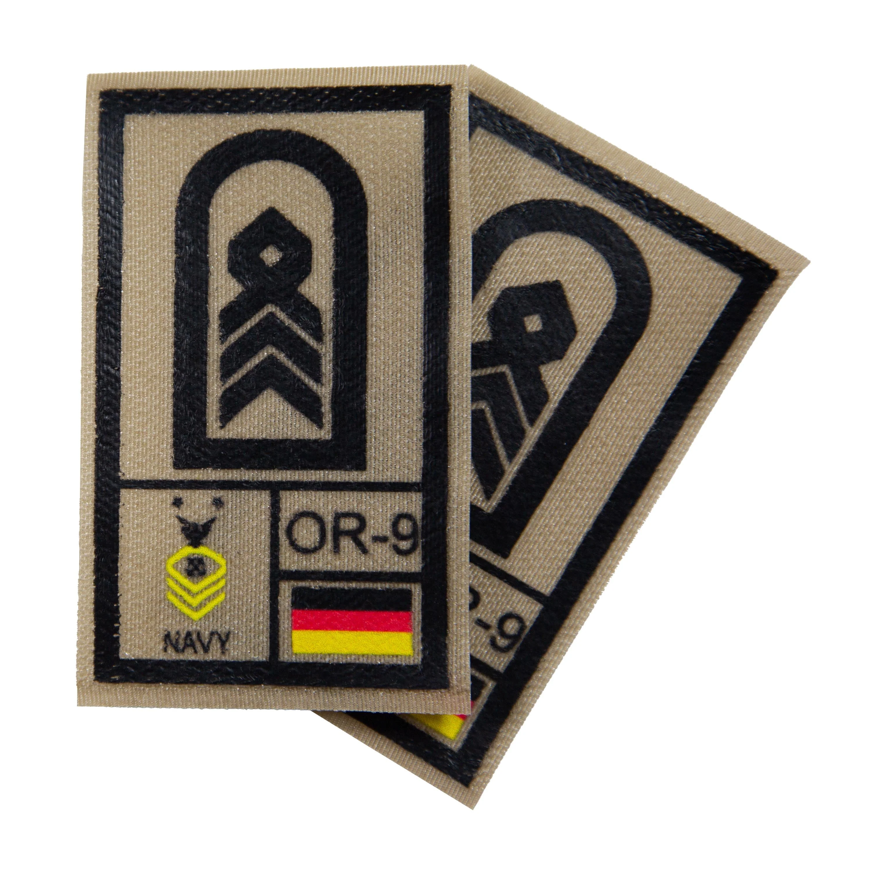 BW Rangabzeichen International bedruckt Marine Klett für KBS SK Schwarz - Image 16