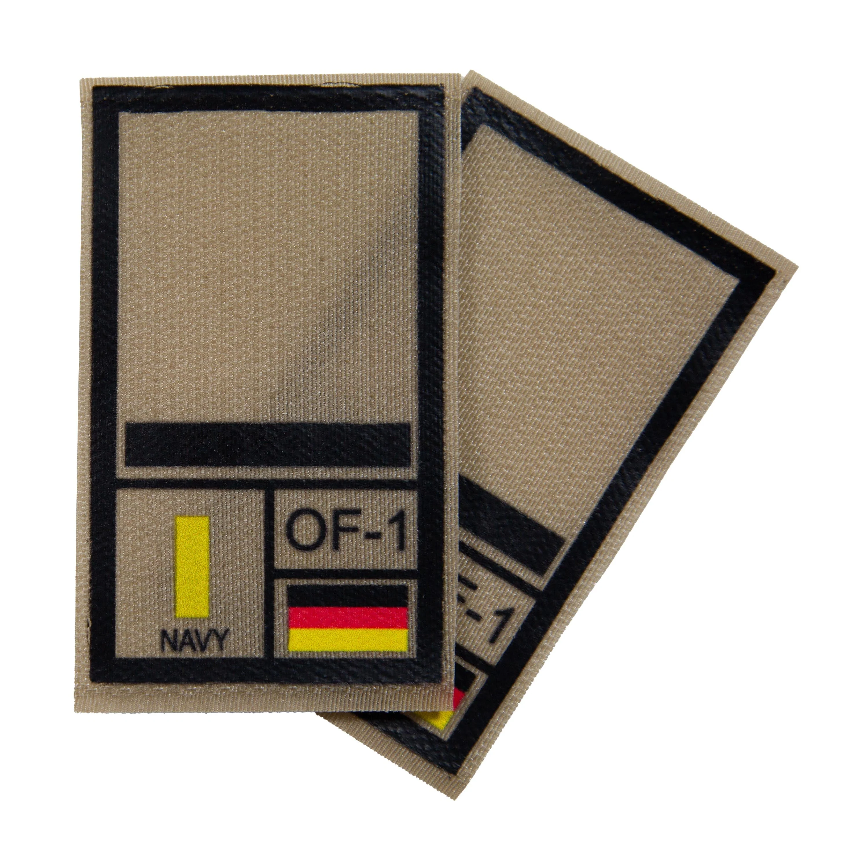 BW Rangabzeichen International bedruckt Marine Klett für KBS SK Schwarz - Image 17