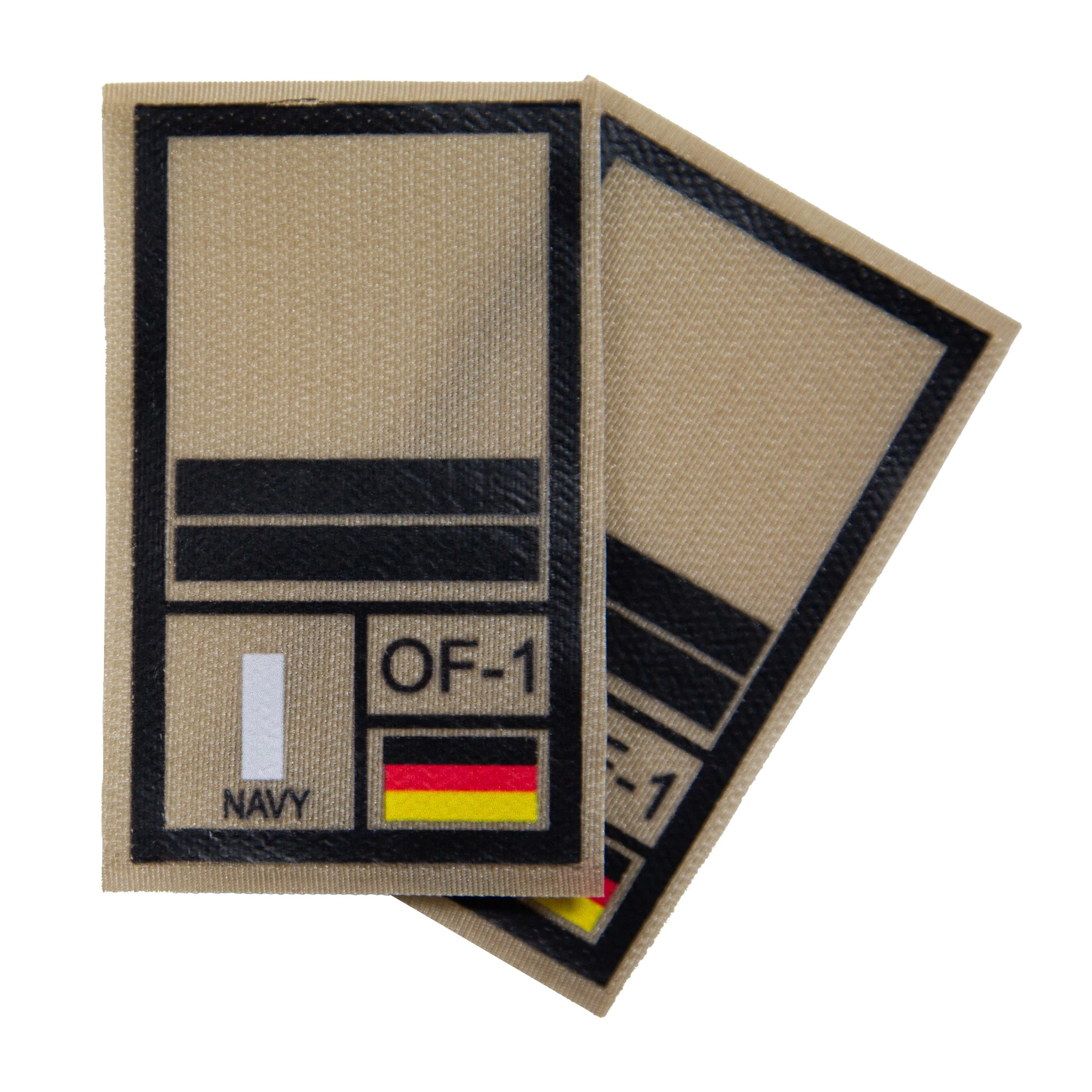 BW Rangabzeichen International bedruckt Marine Klett für KBS SK Schwarz - Image 18