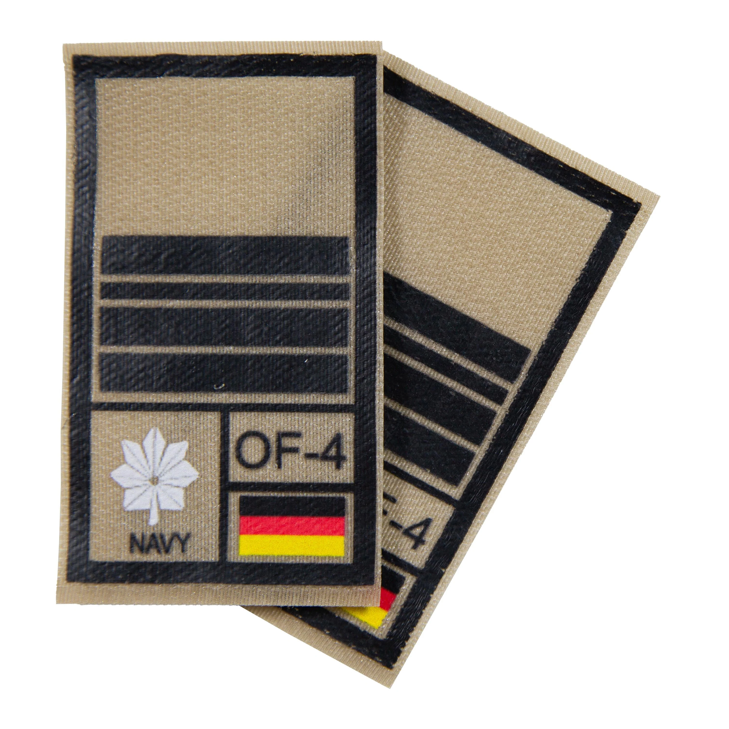 BW Rangabzeichen International bedruckt Marine Klett für KBS SK Schwarz - Image 19