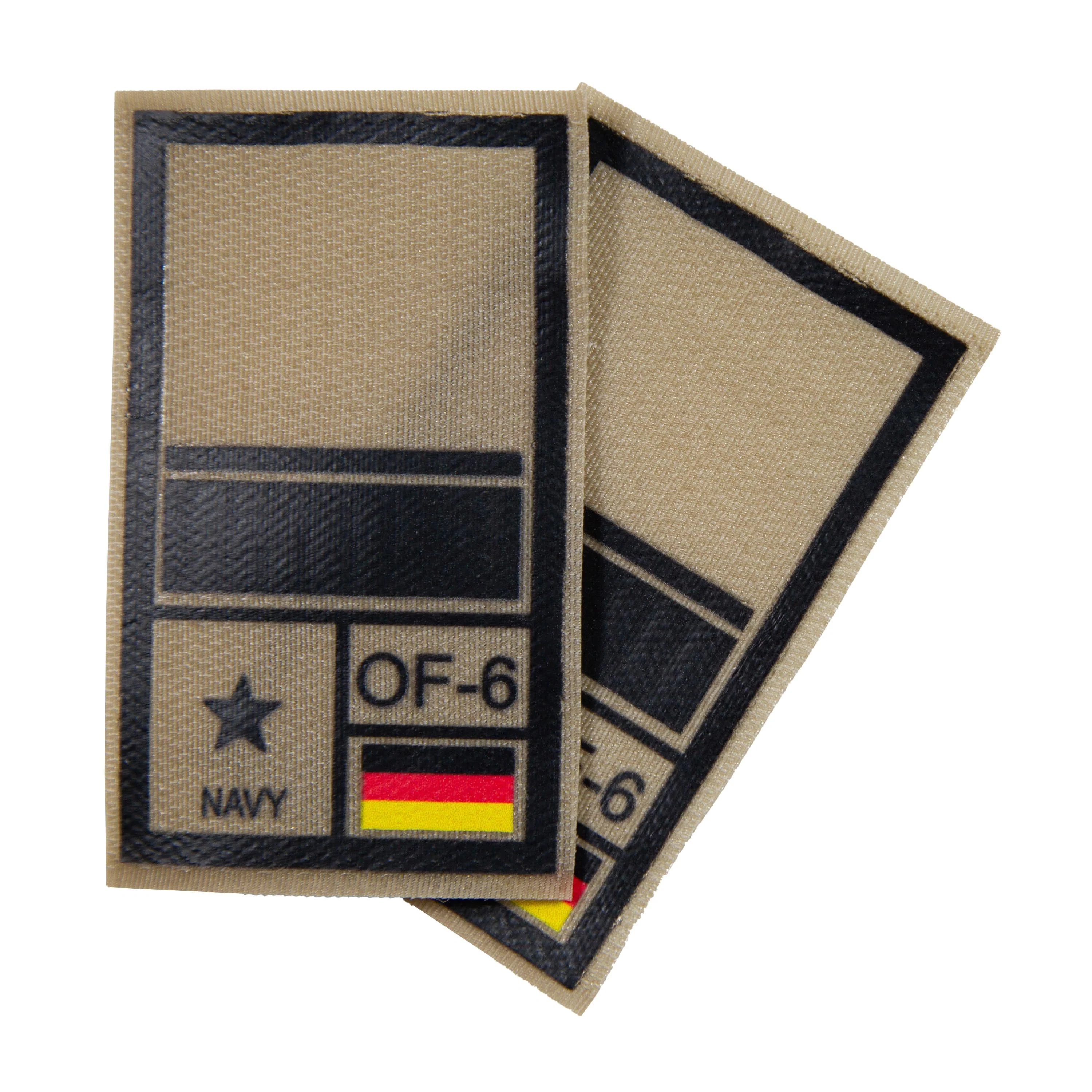 BW Rangabzeichen International bedruckt Marine Klett für KBS SK Schwarz - Image 20