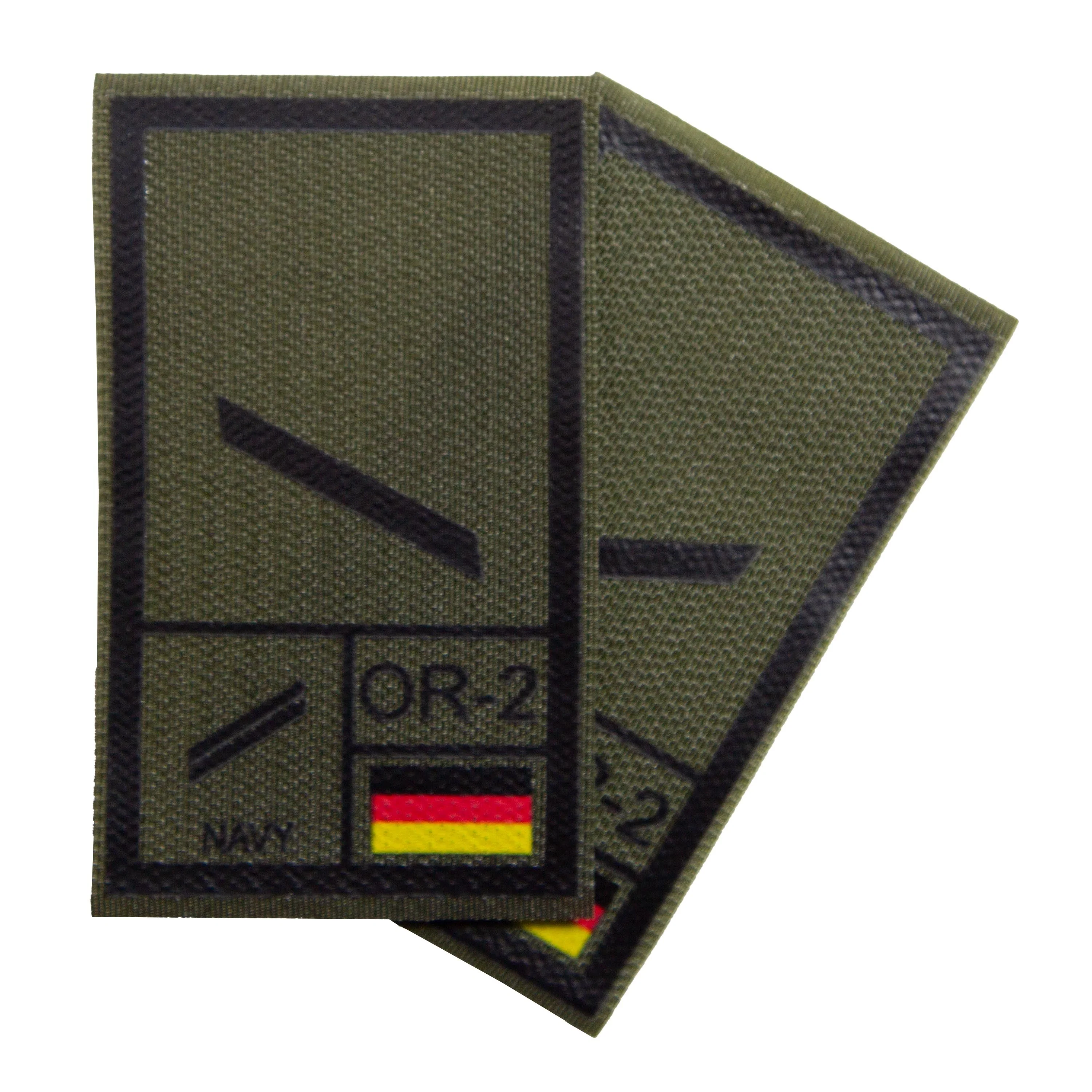 BW Rangabzeichen International bedruckt Marine Klett für KBS SK Schwarz - Image 21