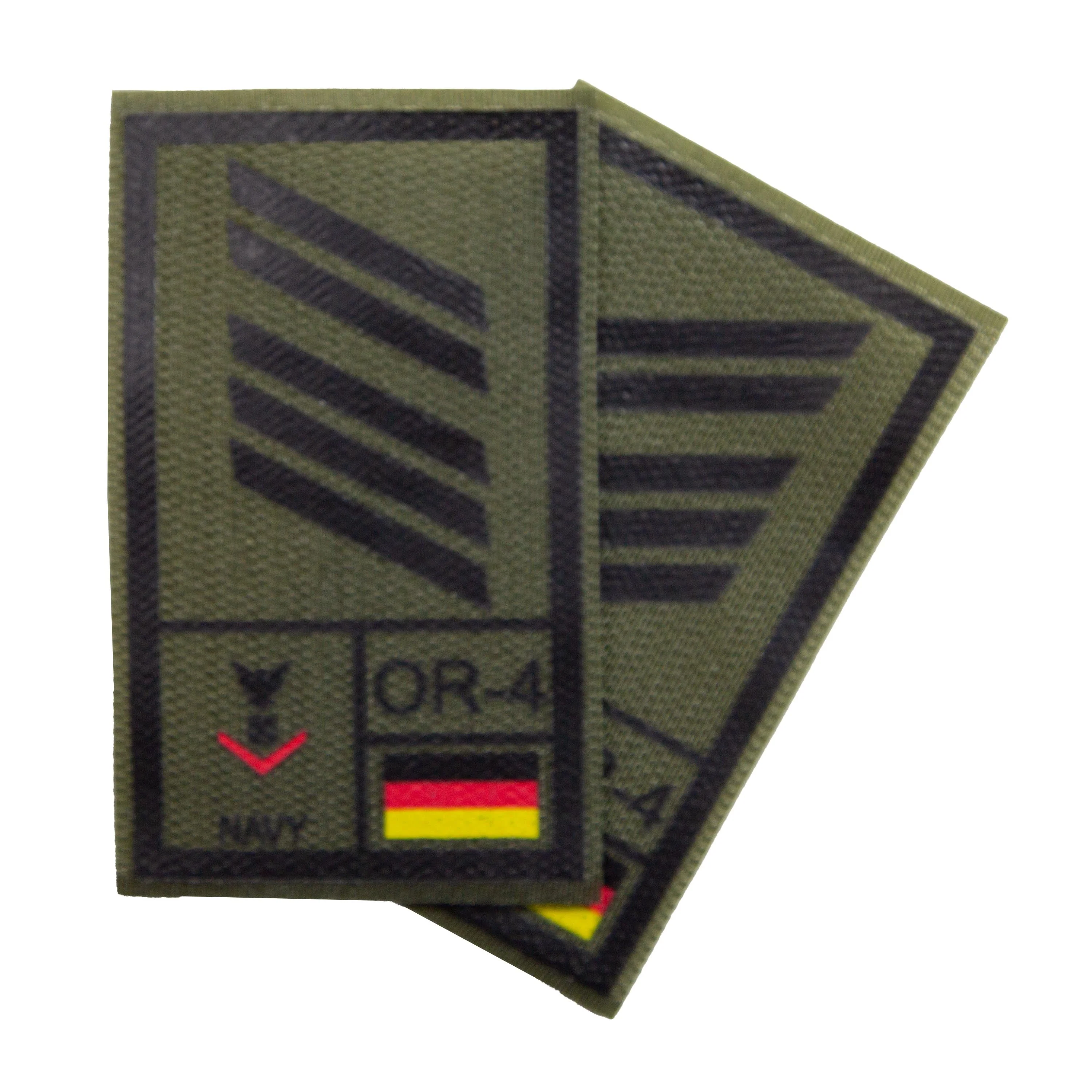 BW Rangabzeichen International bedruckt Marine Klett für KBS SK Schwarz - Image 25