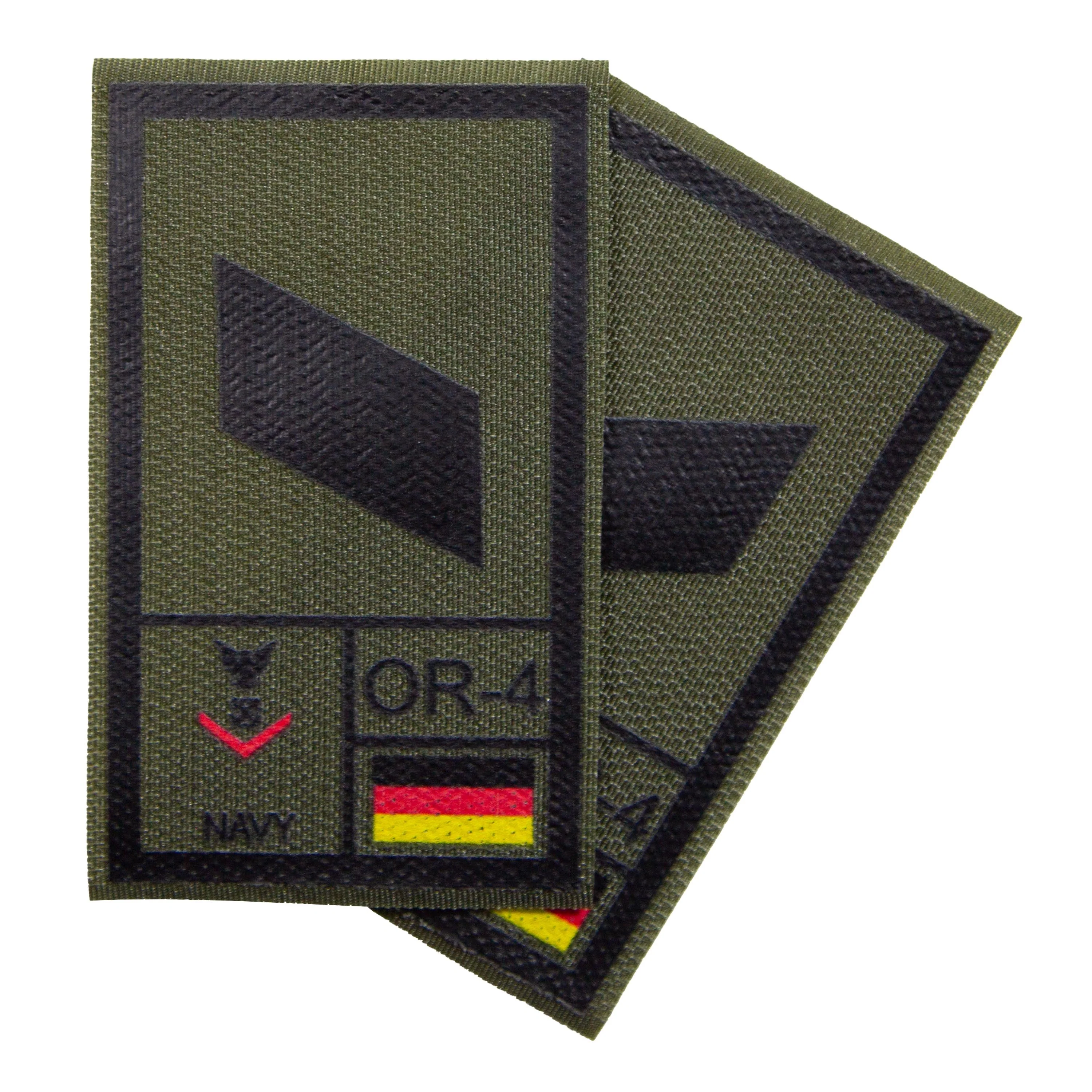BW Rangabzeichen International bedruckt Marine Klett für KBS SK Schwarz - Image 26