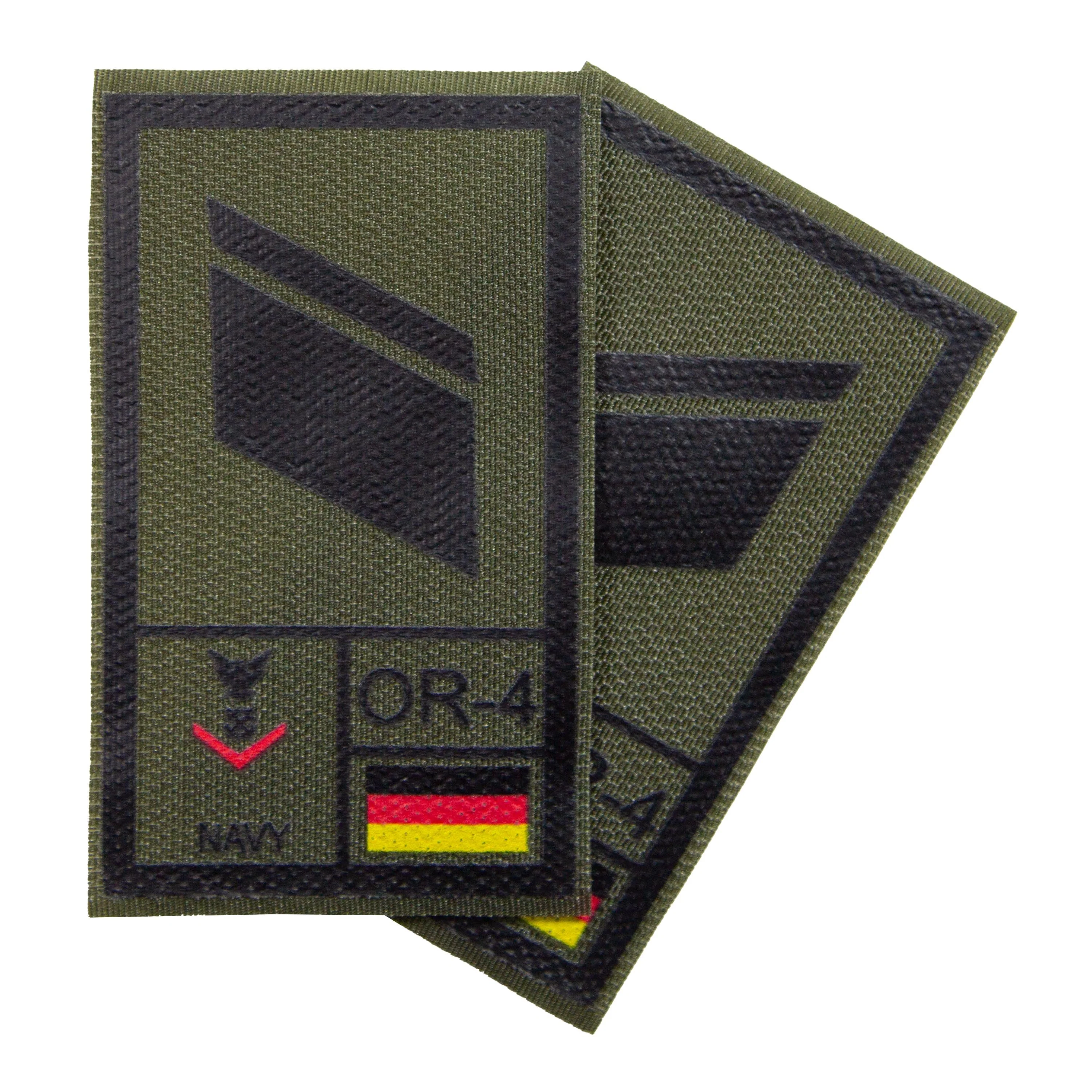 BW Rangabzeichen International bedruckt Marine Klett für KBS SK Schwarz - Image 27
