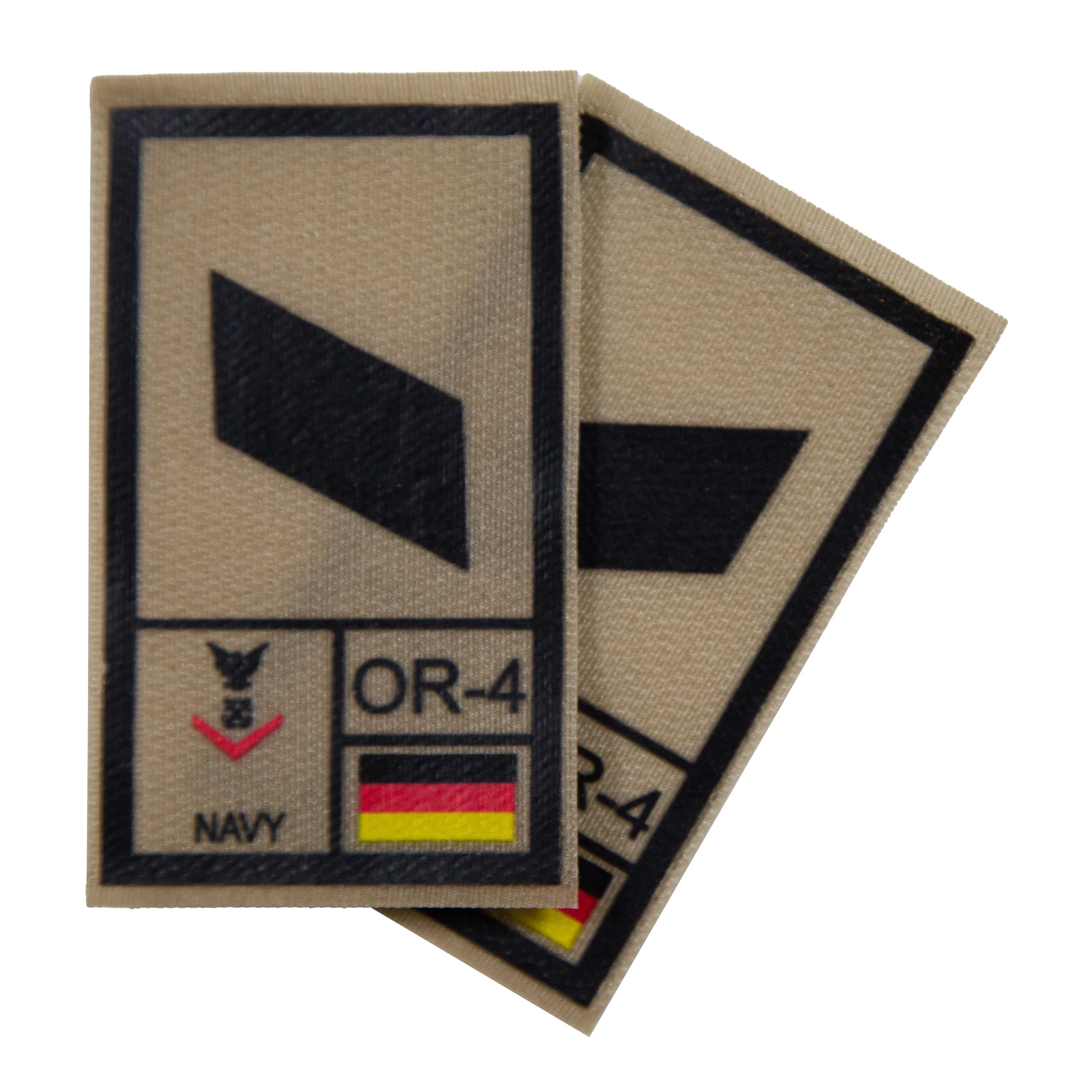BW Rangabzeichen International bedruckt Marine Klett für KBS SK Schwarz - Image 8
