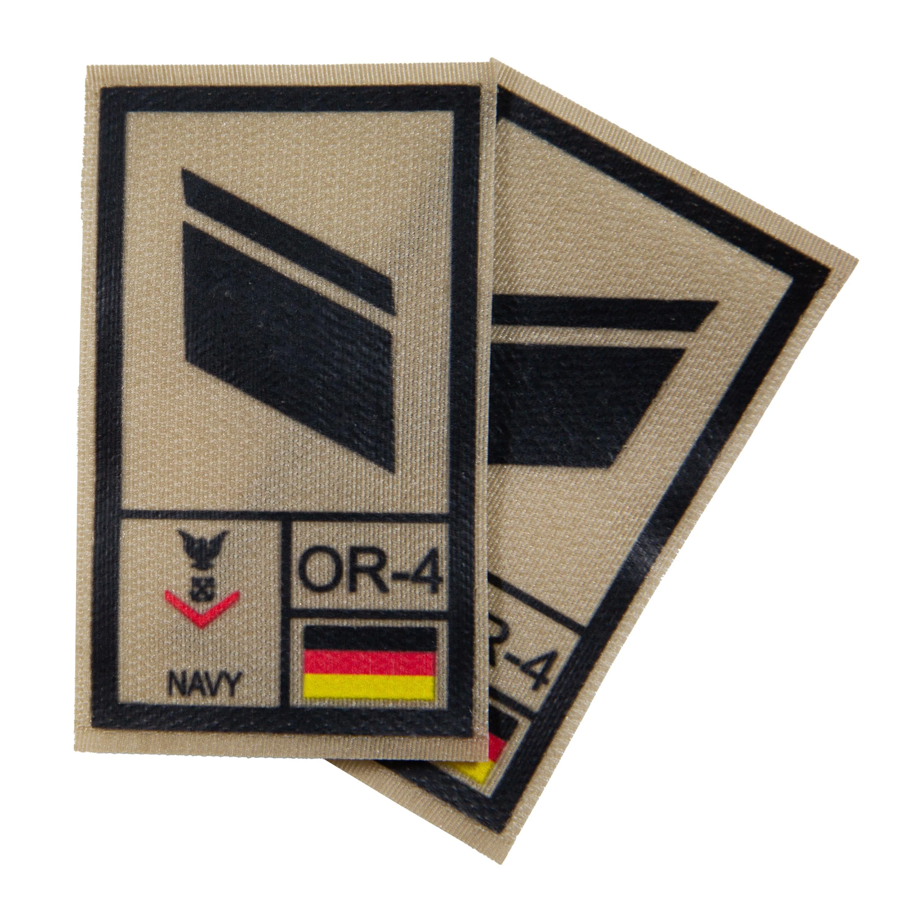 BW Rangabzeichen International bedruckt Marine Klett für KBS SK Schwarz - Image 9