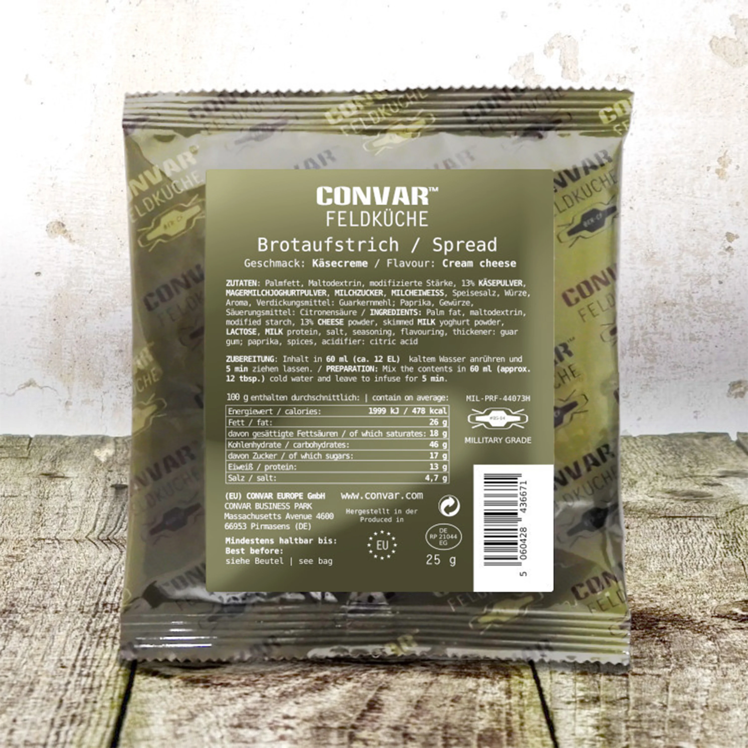 Brotaufstrich Käse-Creme 25 g