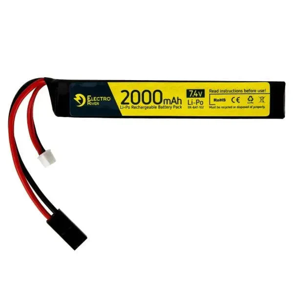 Li-Po Akku 7.4 V 2000 mAh Stick 15/30C Tam