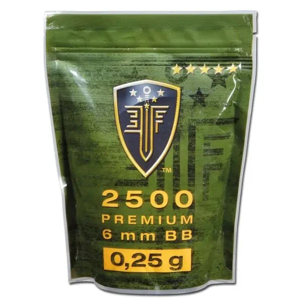 Softair-Kugeln Premium BB 6 mm 2500 Stück