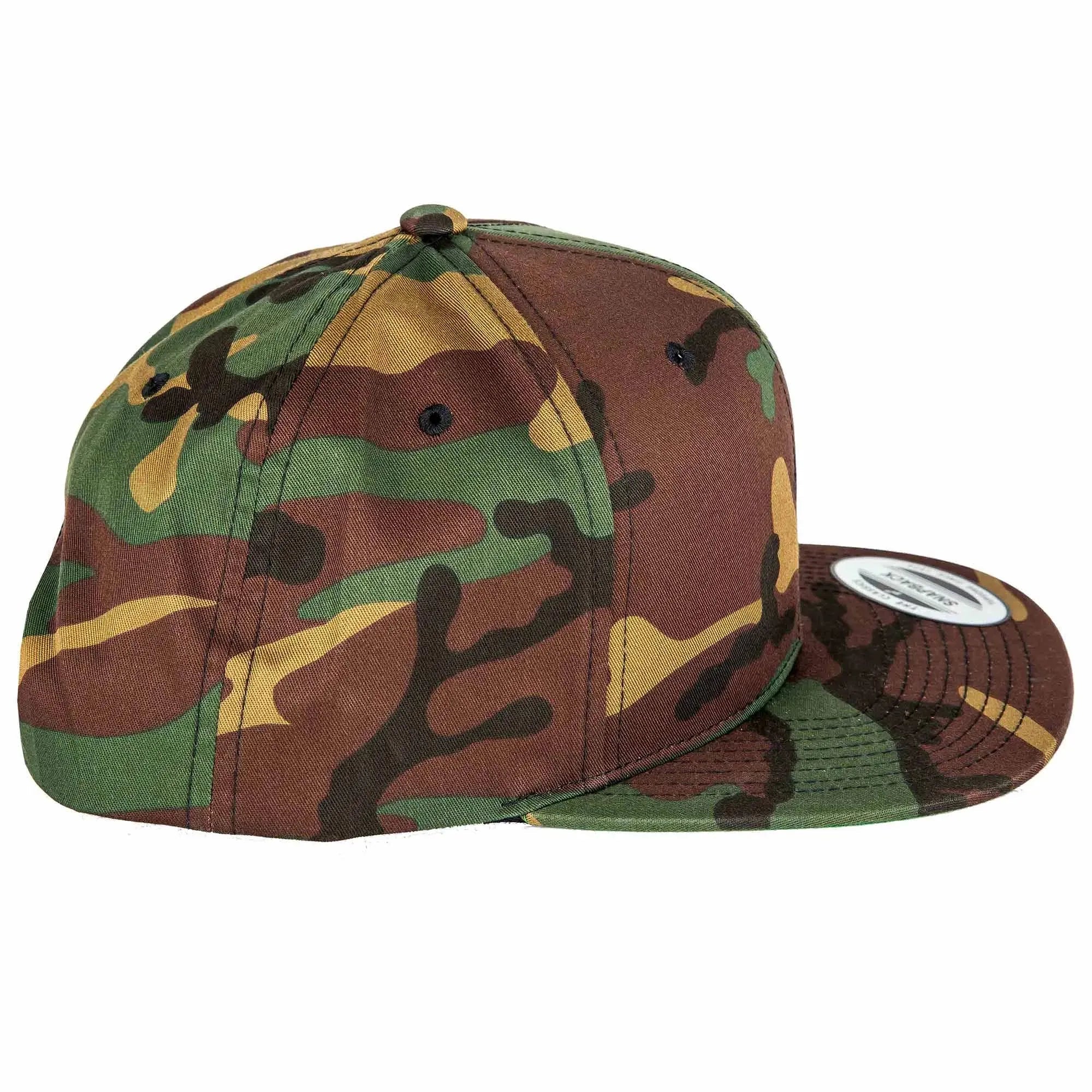 Cap Camo Classic Snapback woodland - Image 3