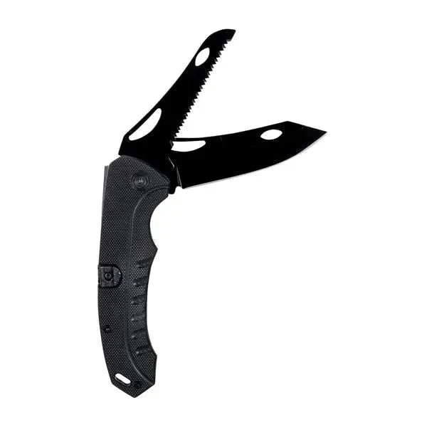 Klappmesser 2 in 1 schwarz - Image 2