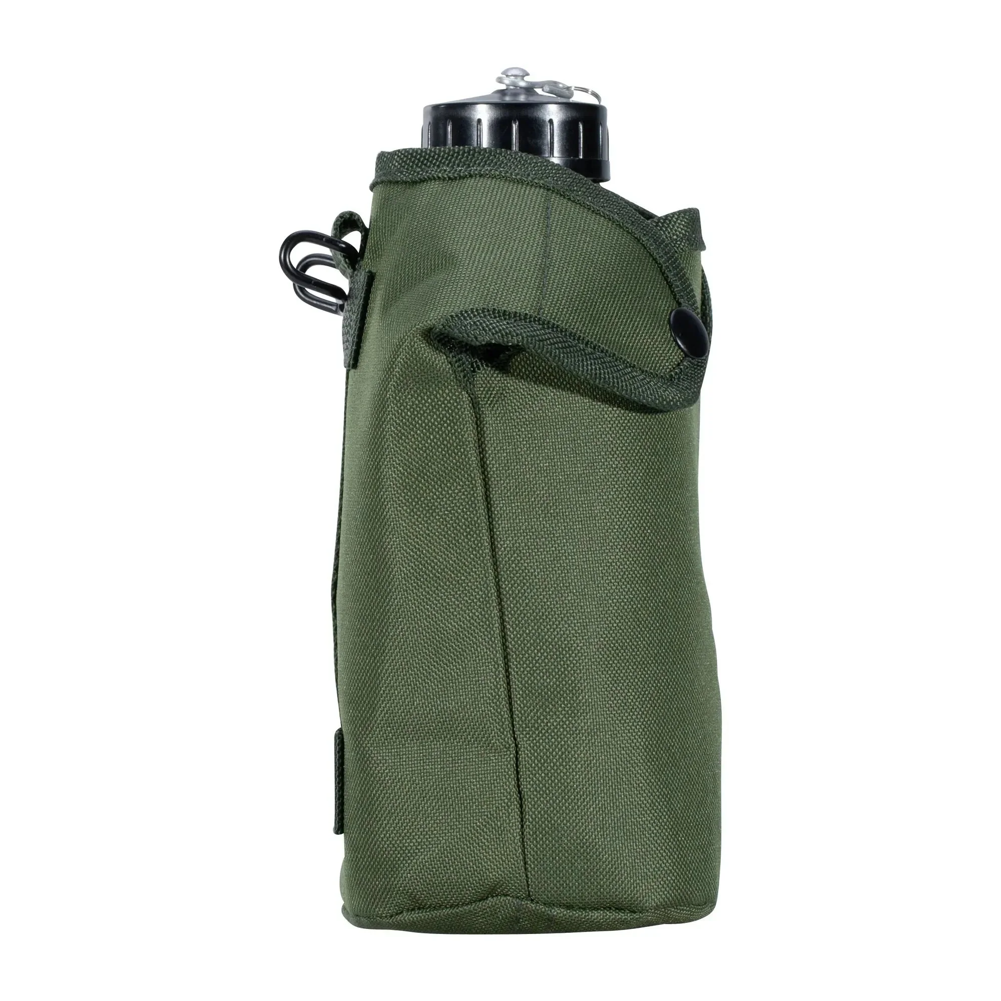 Französische Feldflasche Alu m. Hülle - Image 4