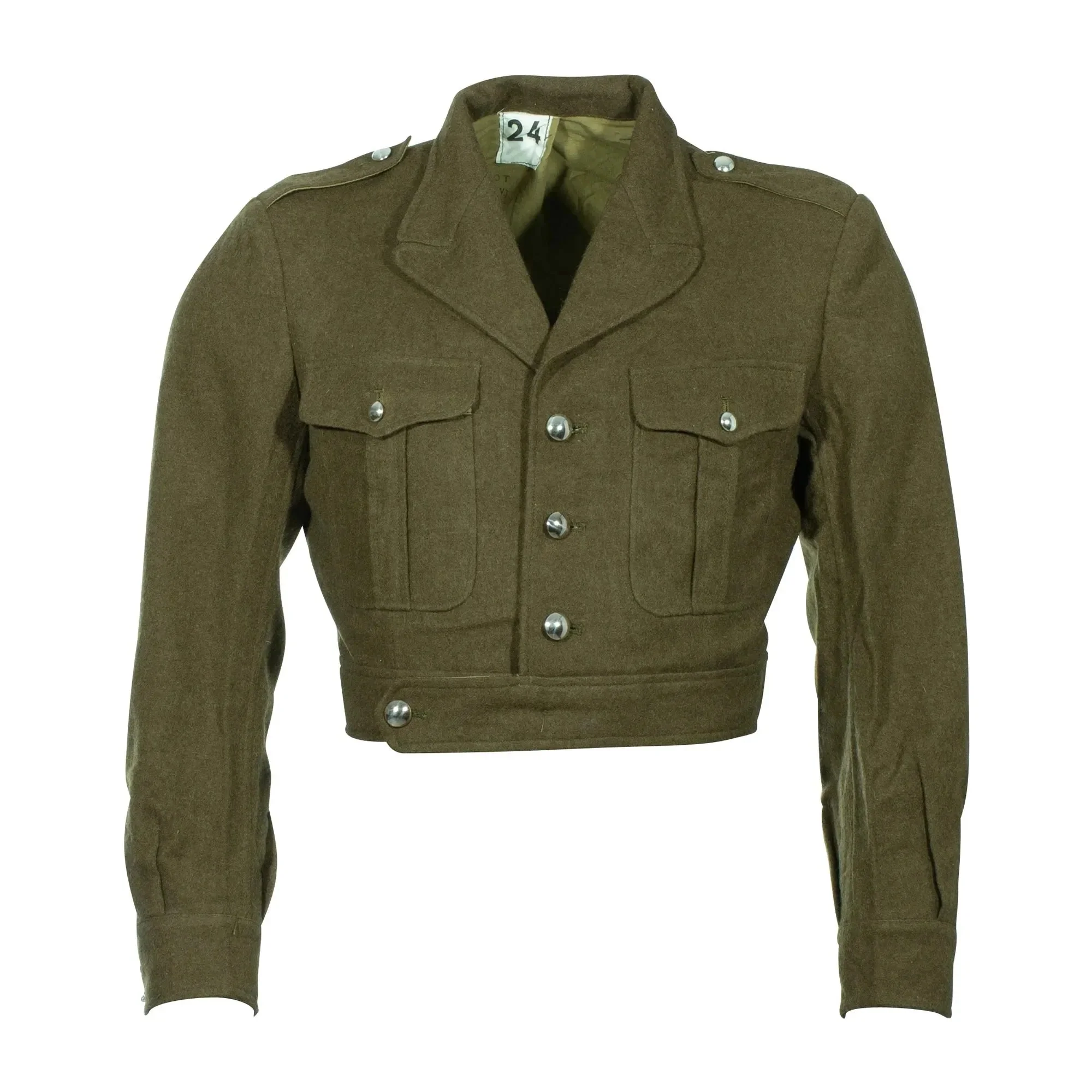 Französische Jacke IKE Wolltuch gebraucht