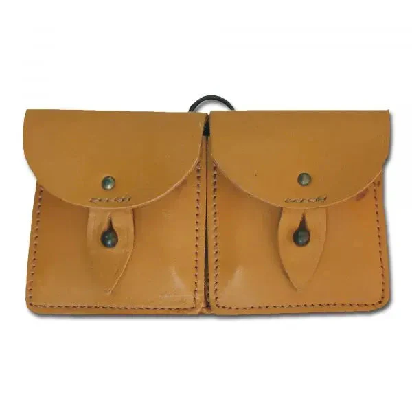 Französische Koppeltasche Leder gebraucht