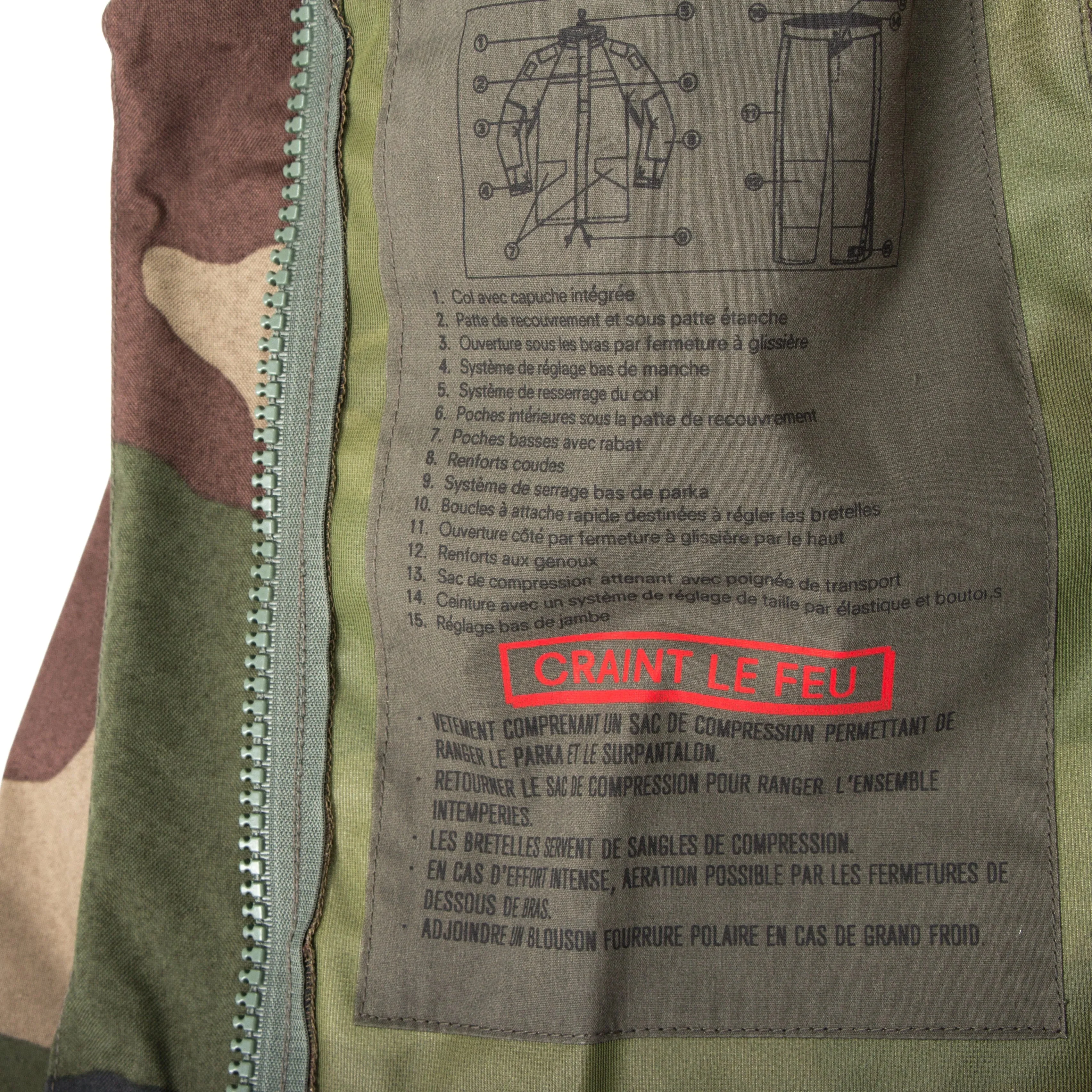Französische Nässeschutzjacke CCE neuwertig - Image 4