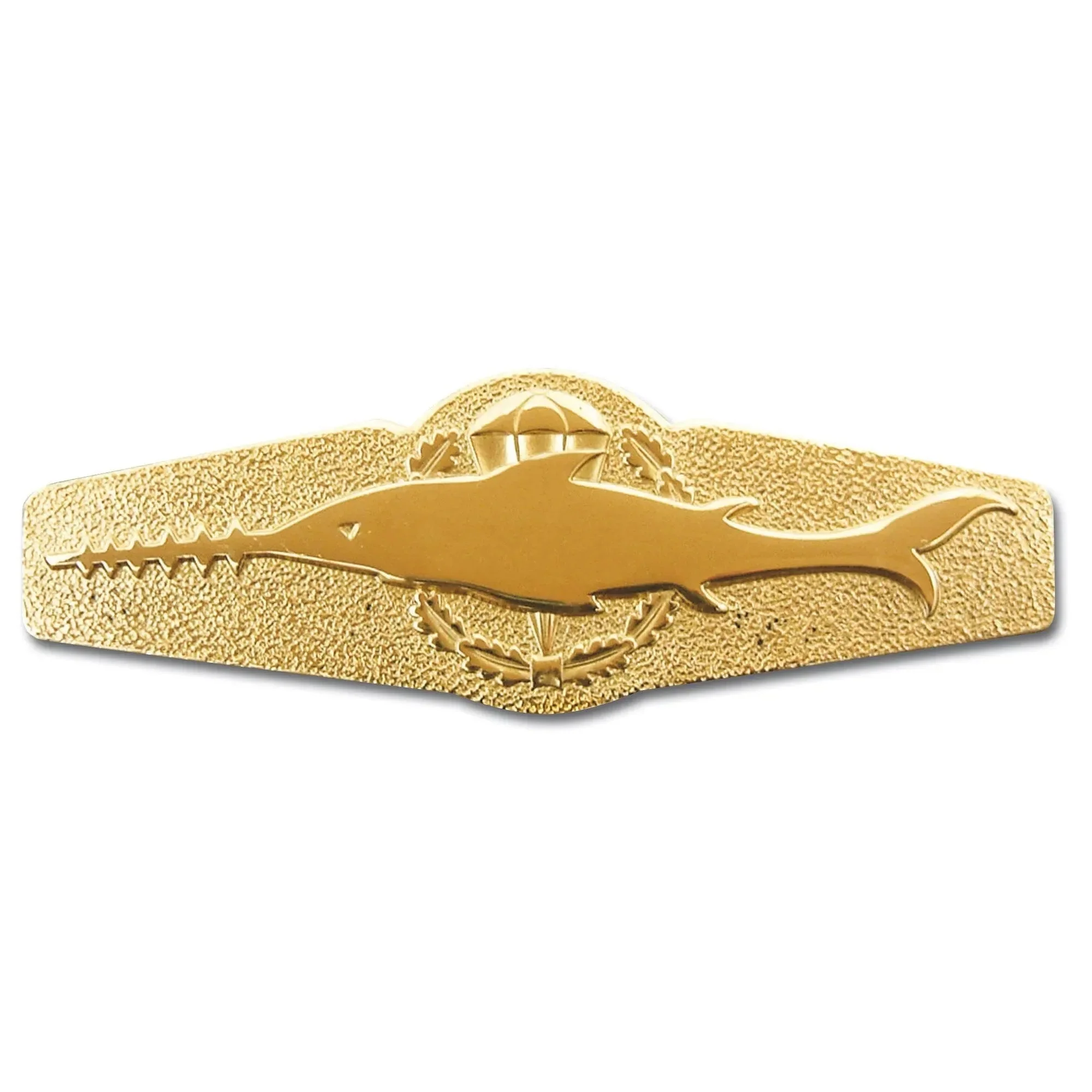 Abzeichen BW Kampfschwimmer Metall Gold