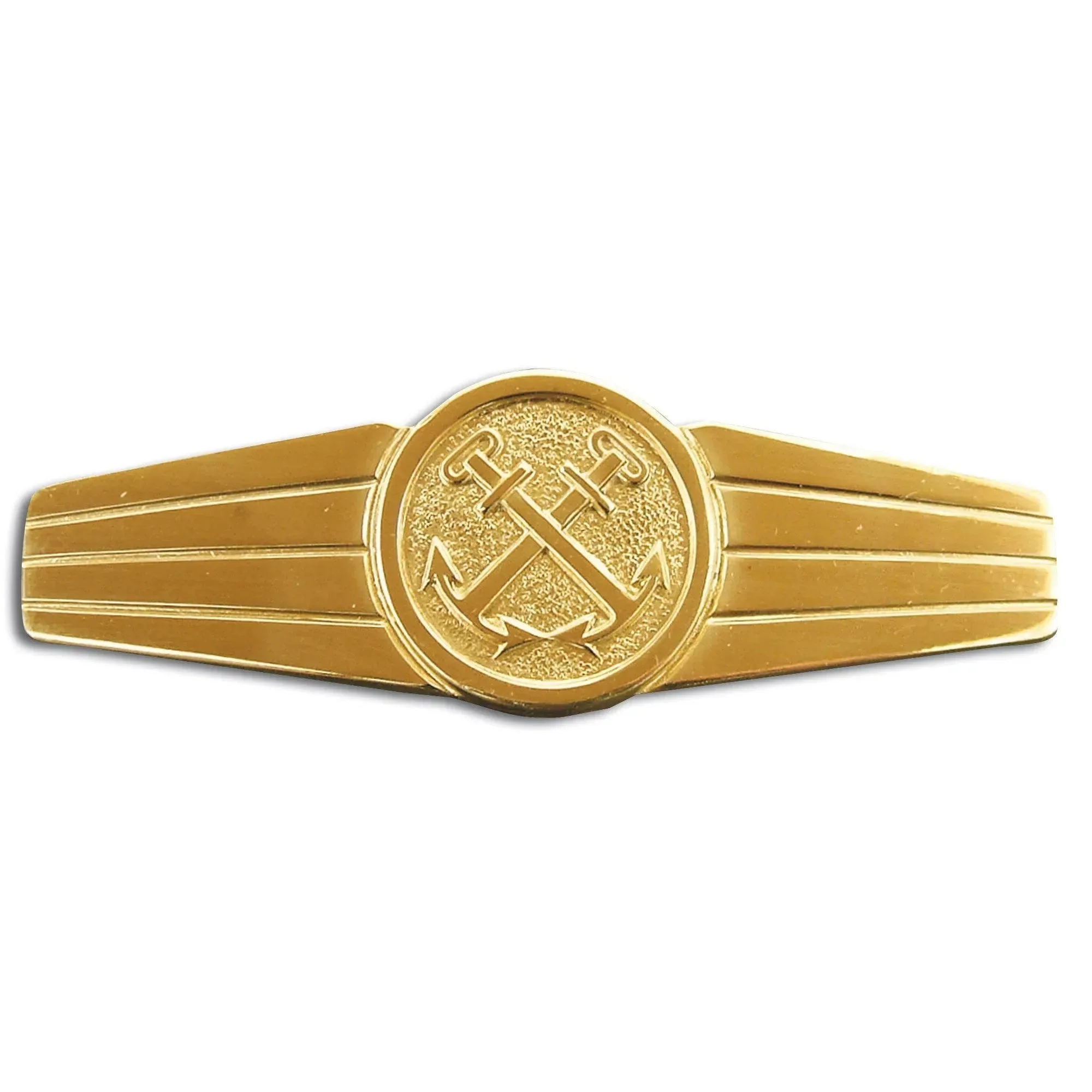 Abzeichen BW Marinedienstpersonal Metall goldfarben